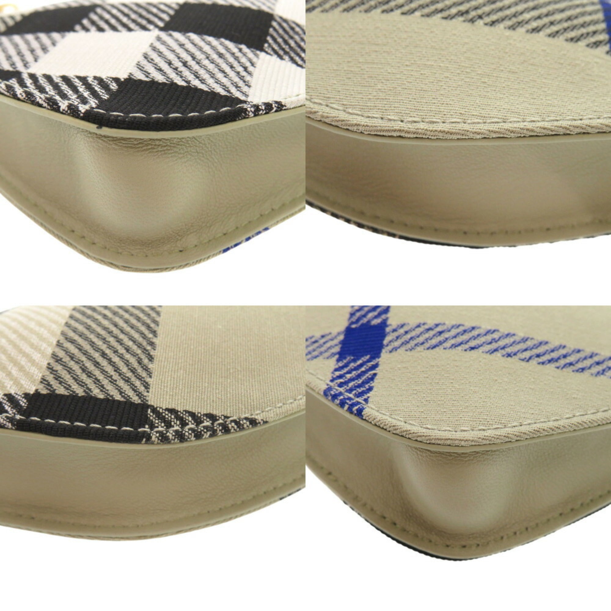 Burberry Beige Canvas Shoulder Bag (Pre-Owned)