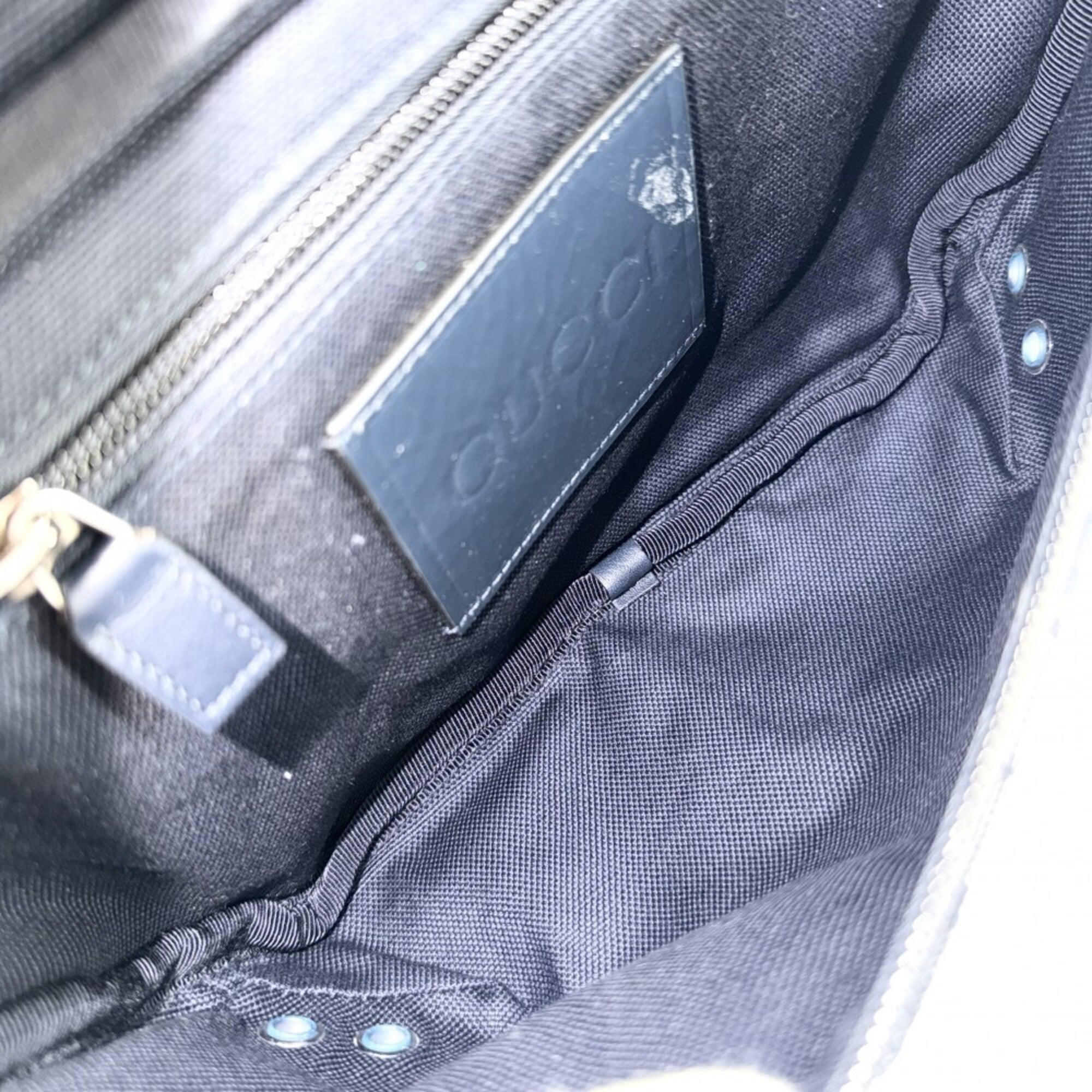 Gucci Navy Denim Fanny Pack (Pre-Owned)