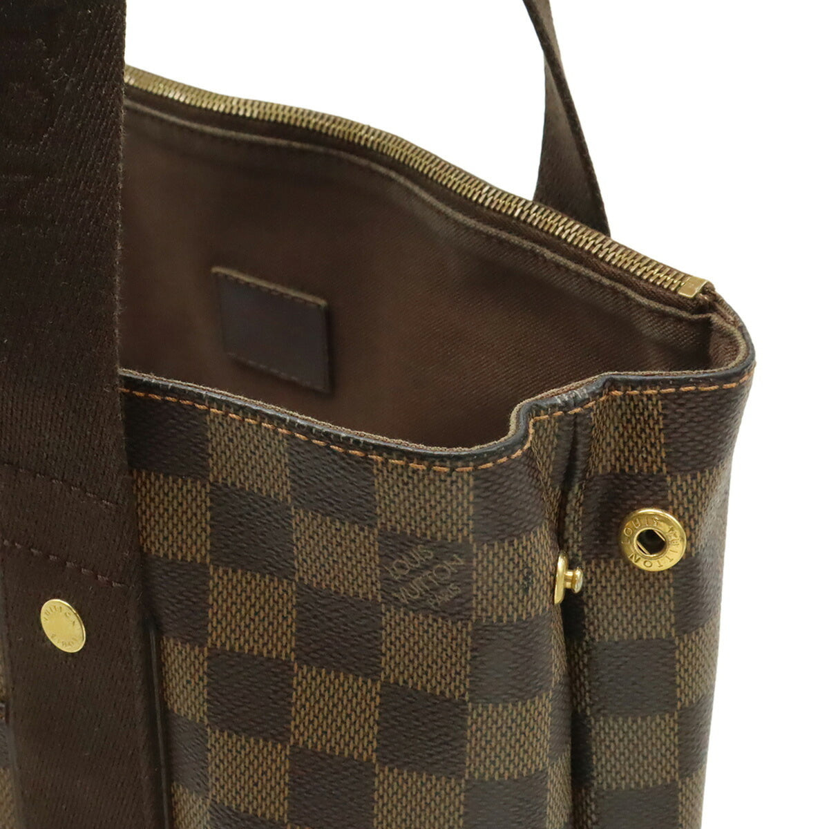 Louis Vuitton Brown Pvc Shoulder Bag Tote Bag (Pre-Owned)