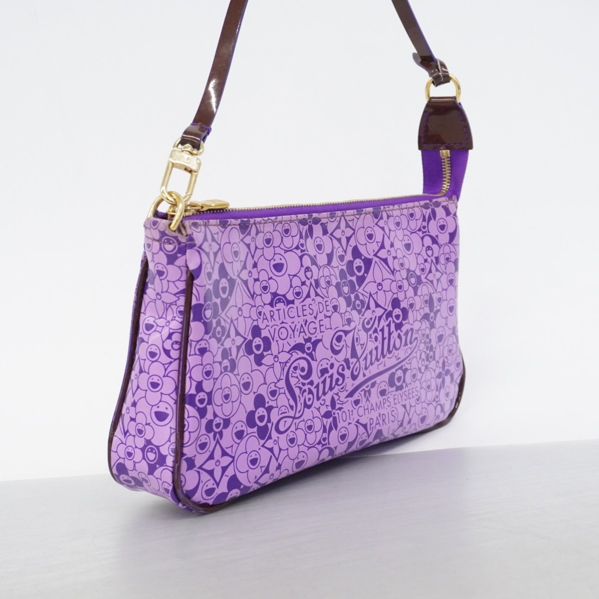 Louis Vuitton Violet Pouch (Pre-Owned)