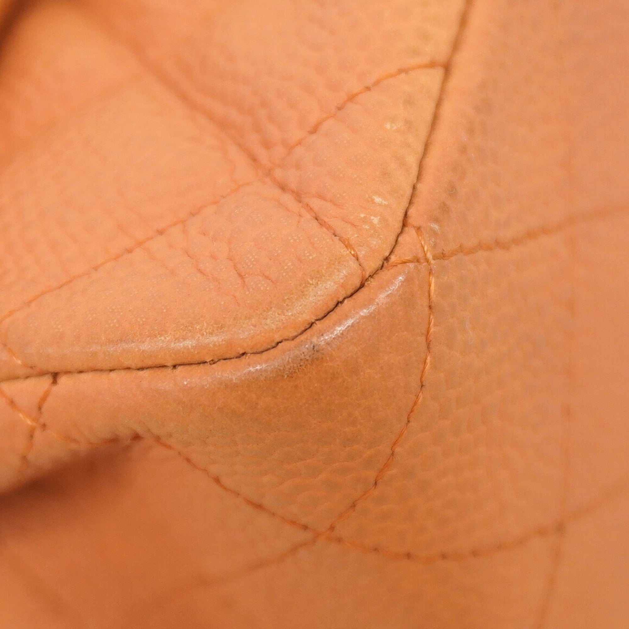 Chanel Brown Grained Calfskin Shoulder Bag (Pre-Owned)