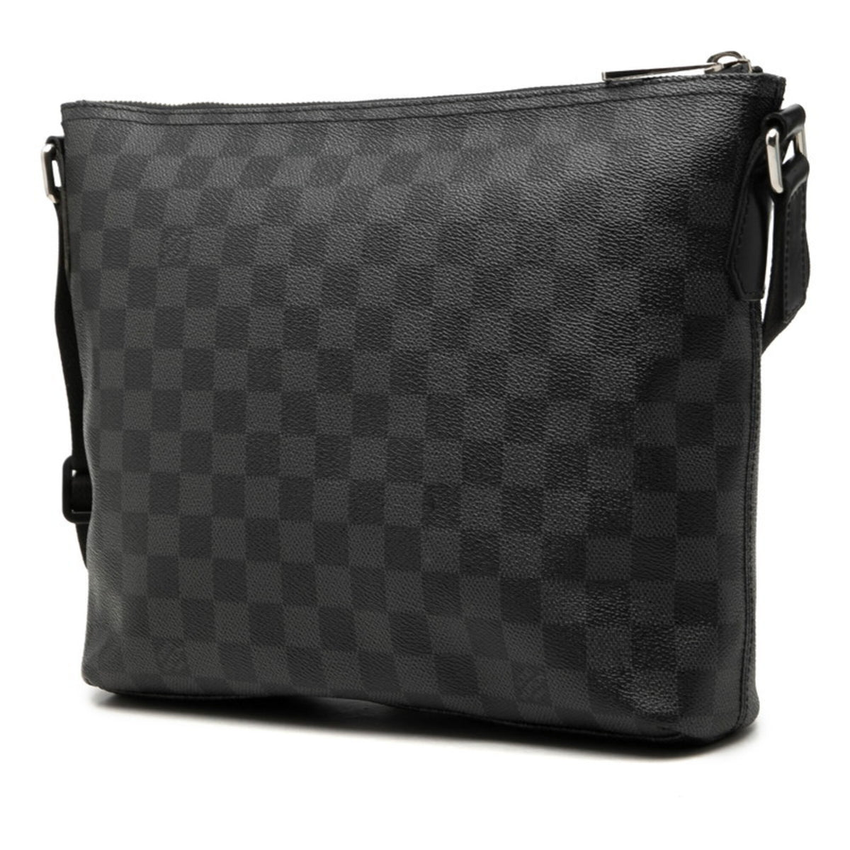 Louis Vuitton Damier Graphite Black Gray Pvc Leather Shoulder Bag (Pre-Owned)