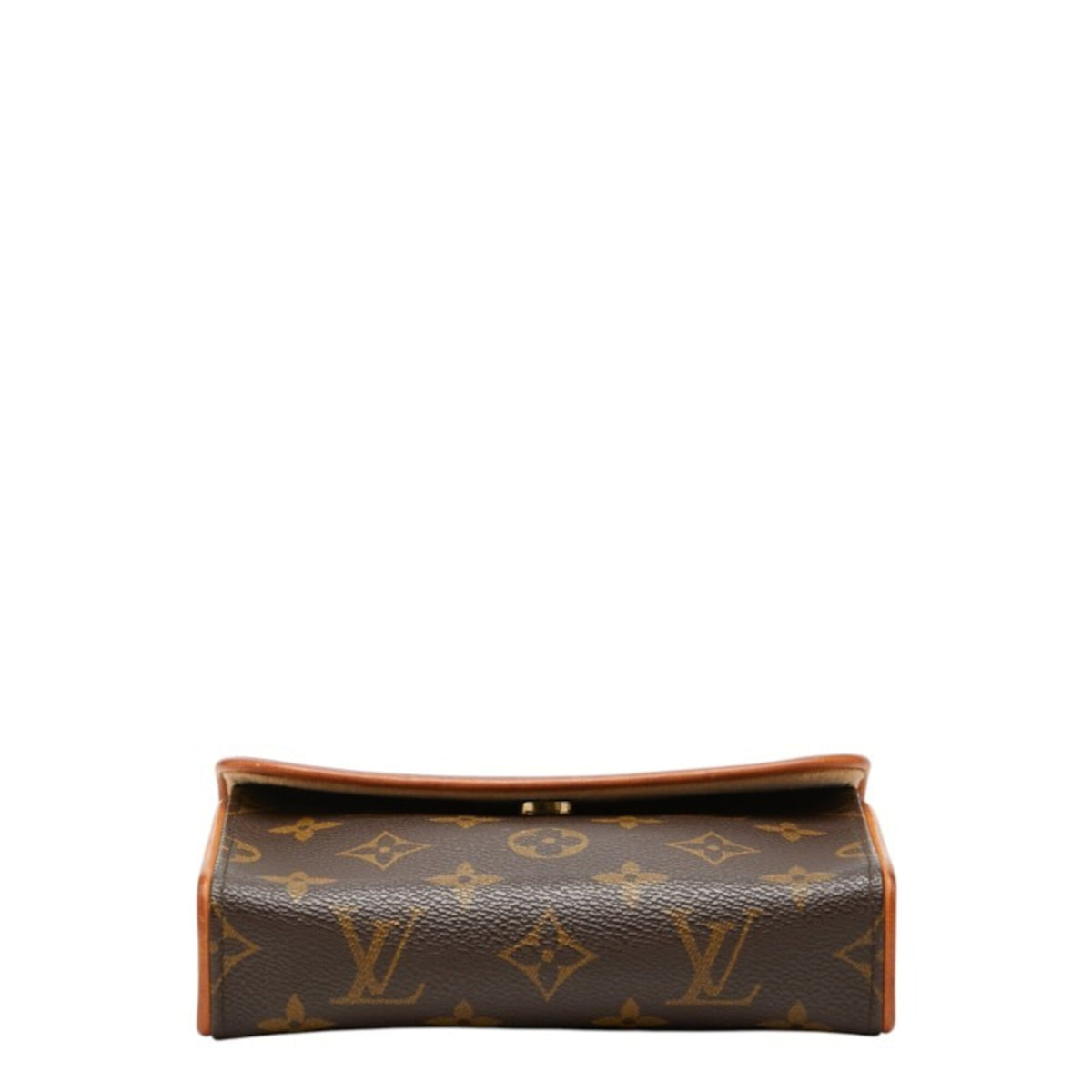 Louis Vuitton Brown Pvc Leather Fanny Pack Shoulder Bag (Pre-Owned)
