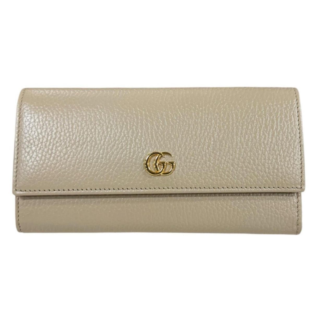 Gucci Beige Purple Yellow Leather Coin Purse/Coin Case (Pre-Owned)
