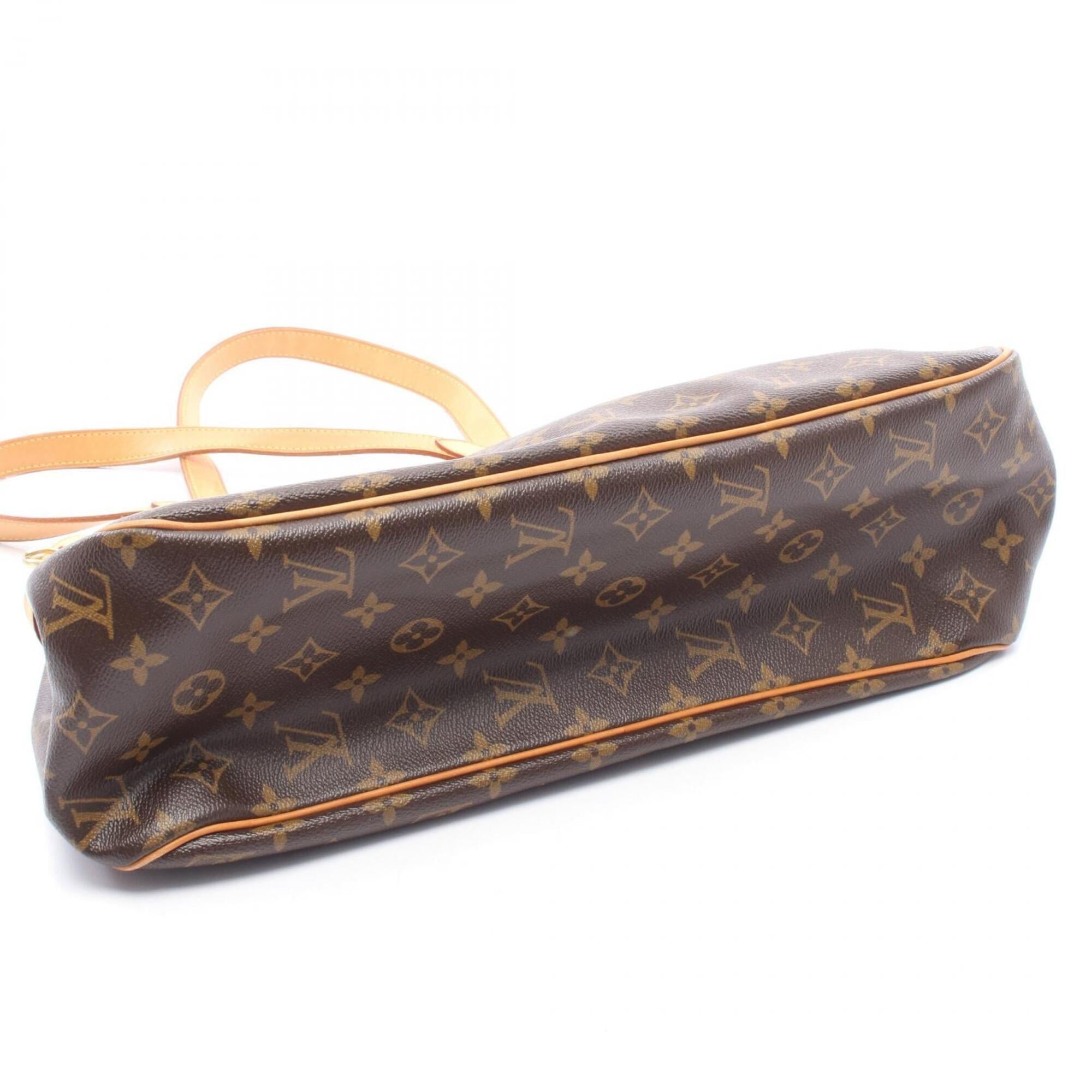 Louis Vuitton Brown Monogram Pvc Coated Canvas Leather Shoulder Bag (Pre-Owned)