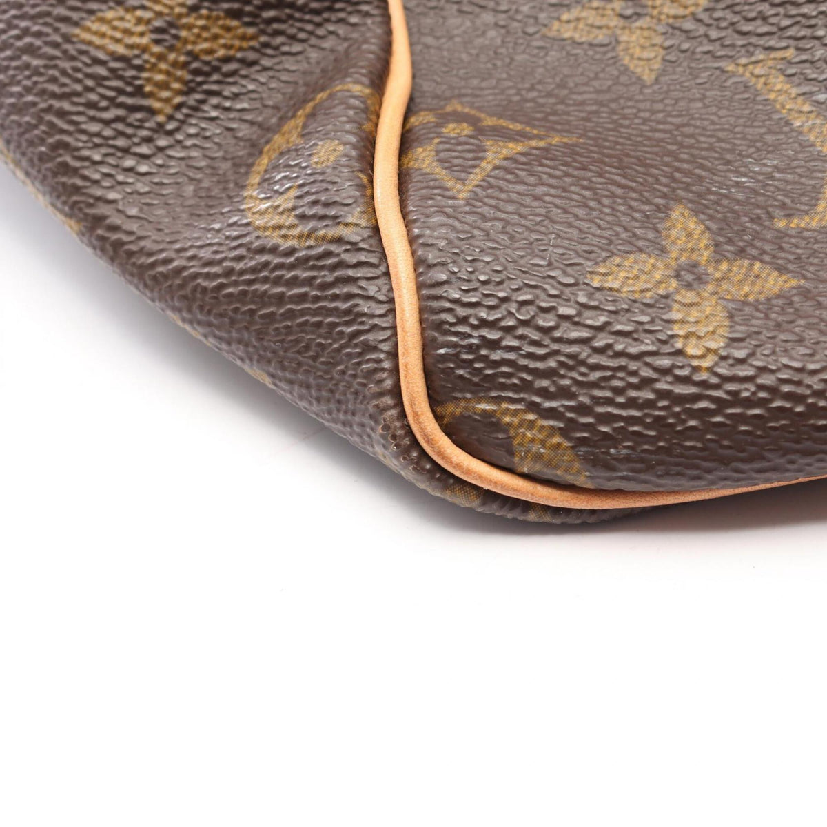 Louis Vuitton Brown Monogram Leather Boston Bag Handbag (Pre-Owned)