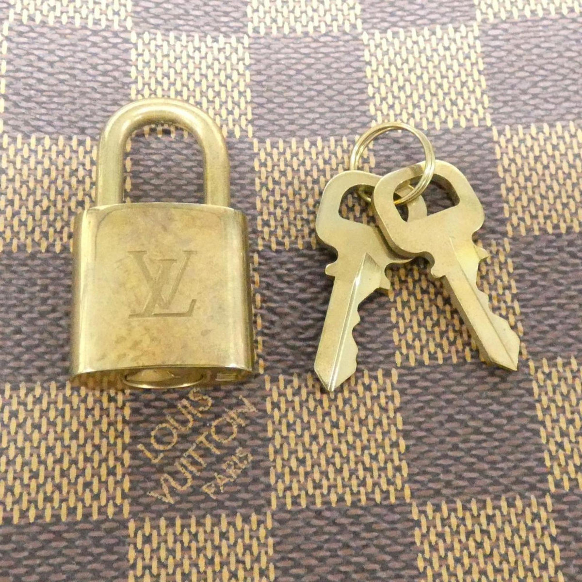 Louis Vuitton Ebene Coated Canvas Shoulder Bag (Pre-Owned)