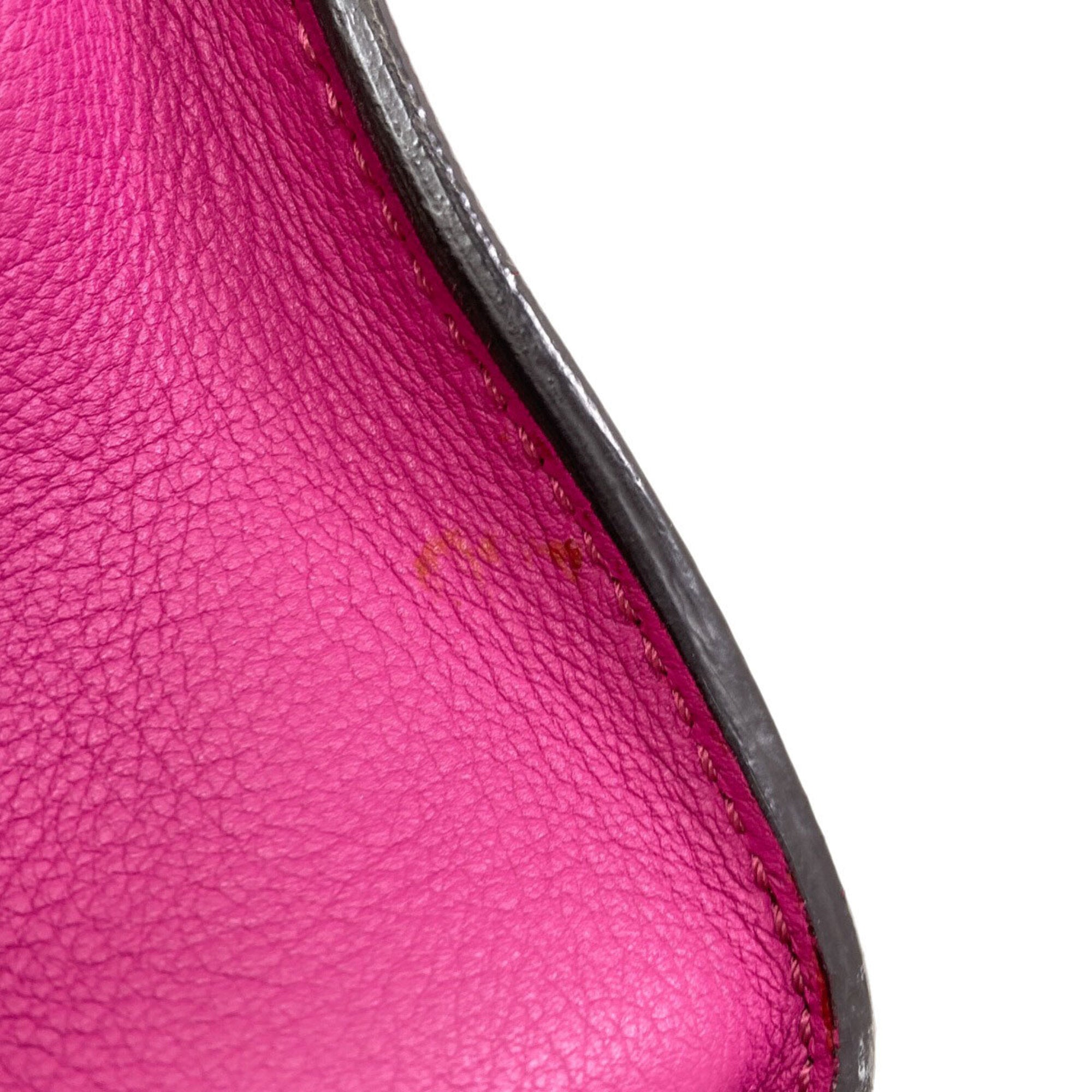Fendi Pink Leather Handbag (Pre-Owned)