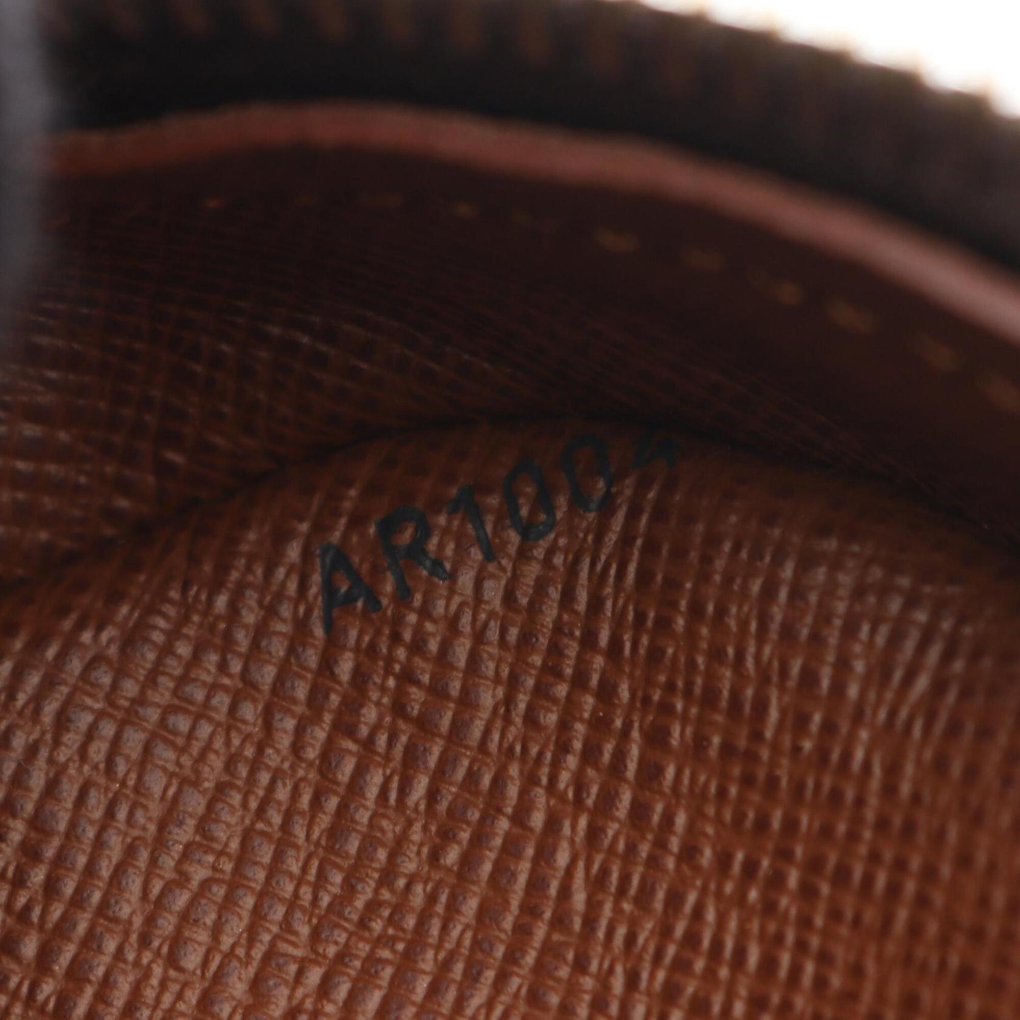 Louis Vuitton Brown Monogram Monogram Leather Handbag Shoulder Bag (Pre-Owned)