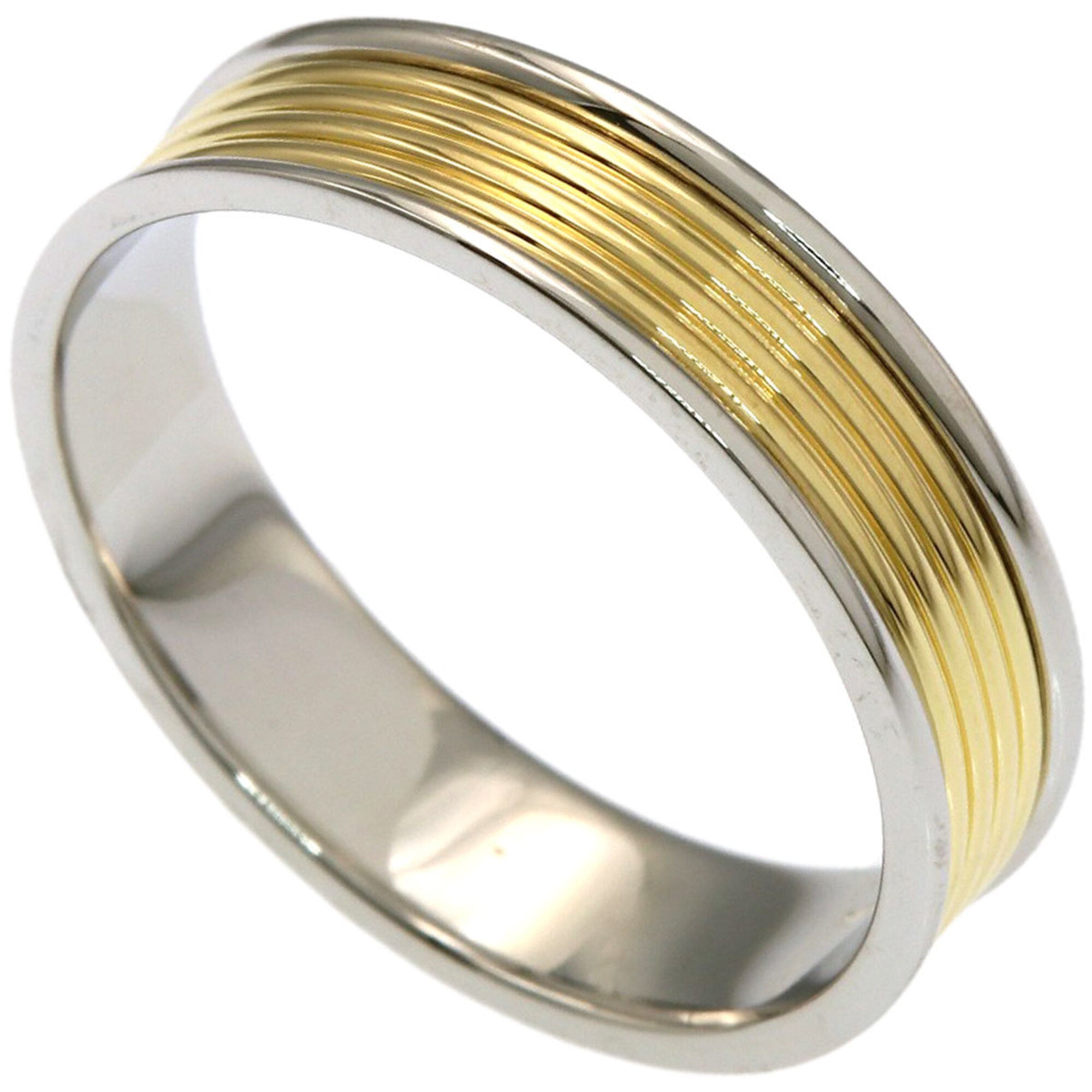 Tiffany Yellow Gold (18K) Platinum 950 Band Ring (Pre-Owned)
