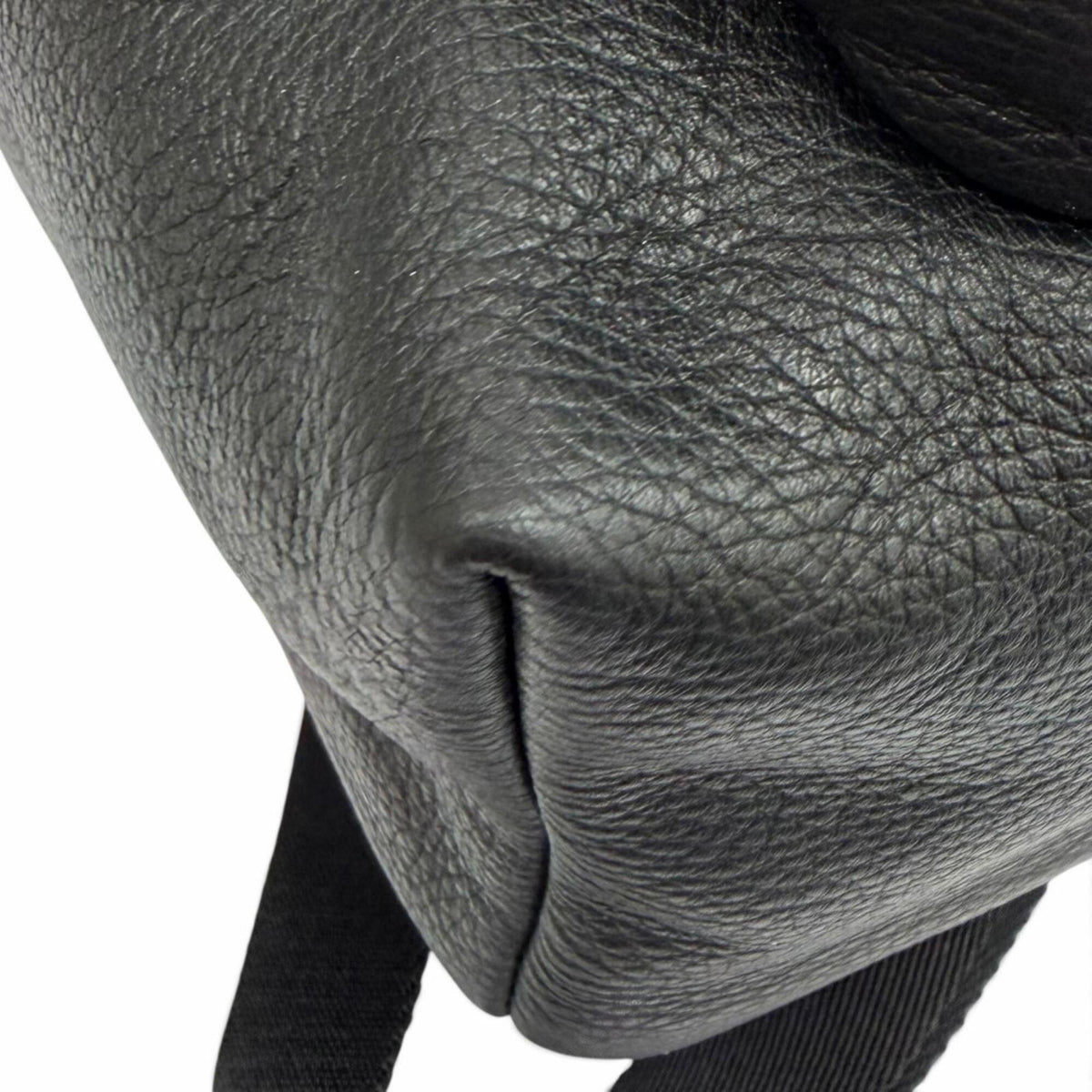 Bally Black Brown Leather Backpack (Pre-Owned)