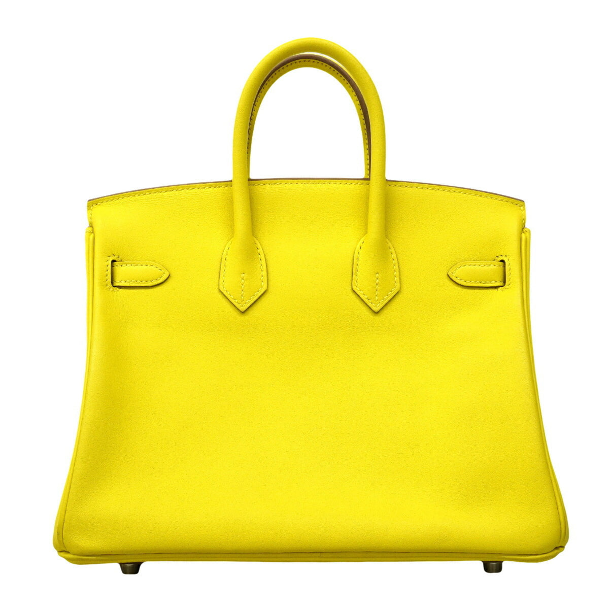 Hermes Lime Swift Leather Handbag (Pre-Owned)