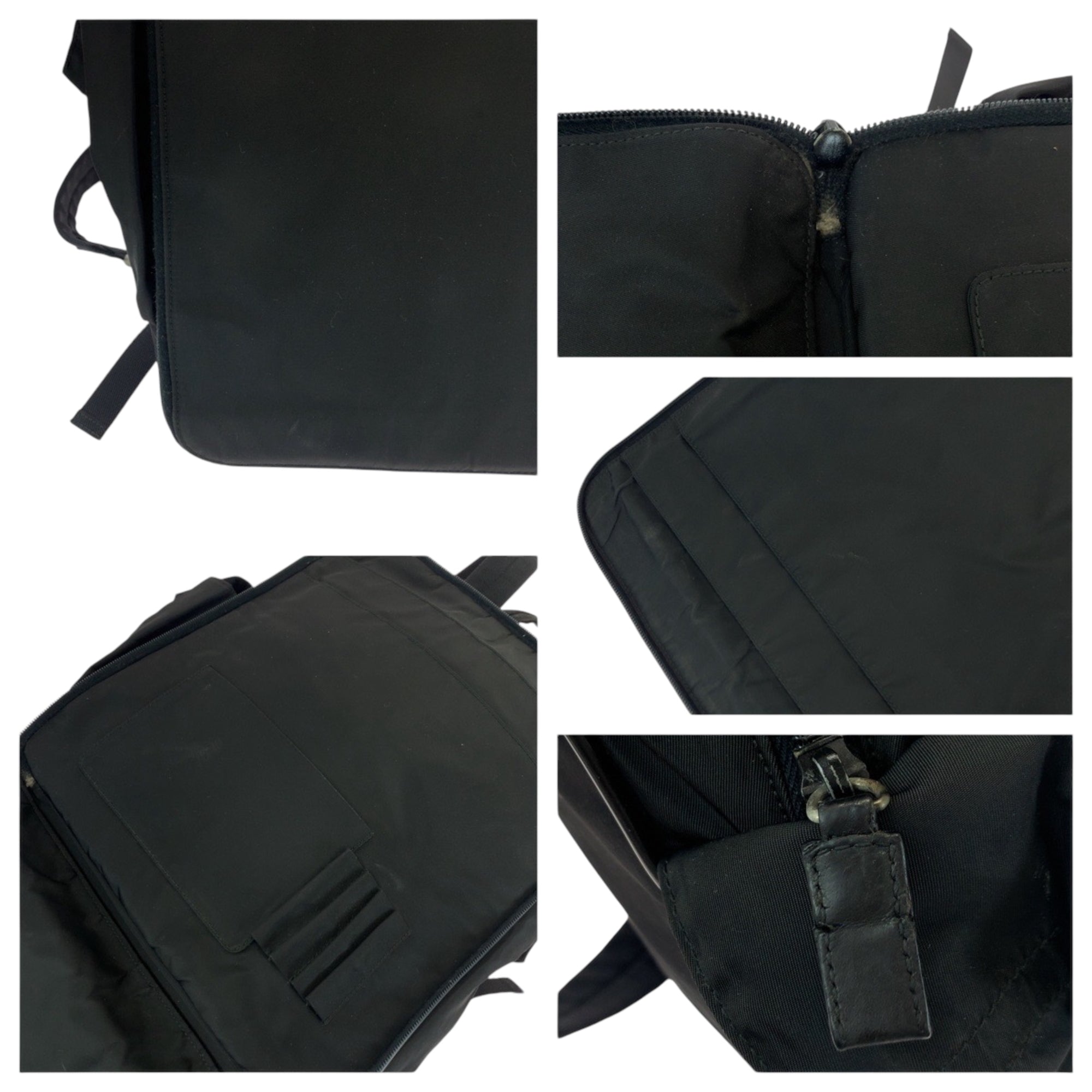 Prada Black Nylon Backpack (Pre-Owned)