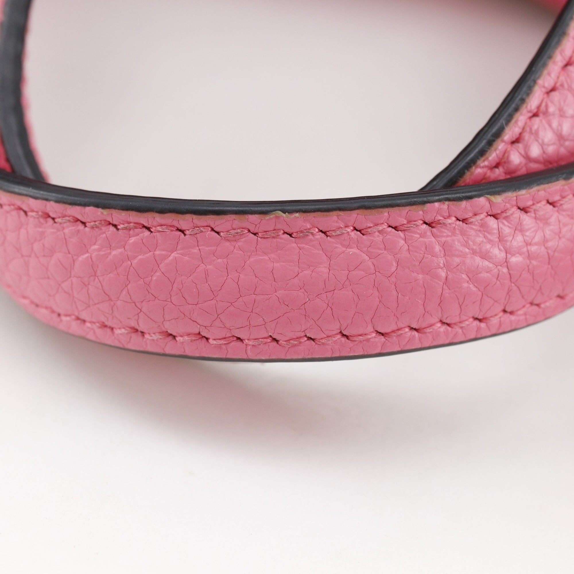 Salvatore Ferragamo Pink Leather Handbag (Pre-Owned)