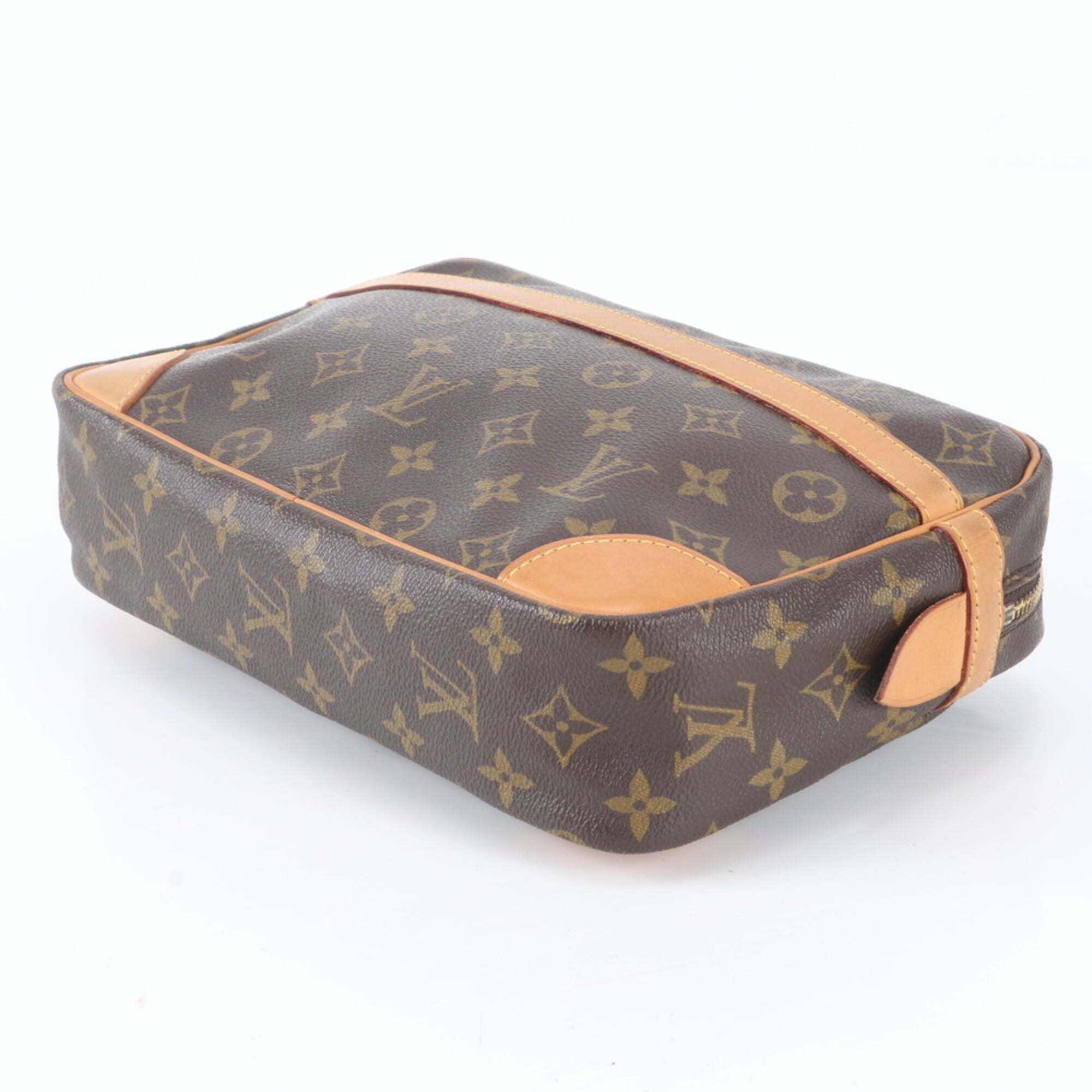 Louis Vuitton Brown Monogram Handbag Pouch (Pre-Owned)