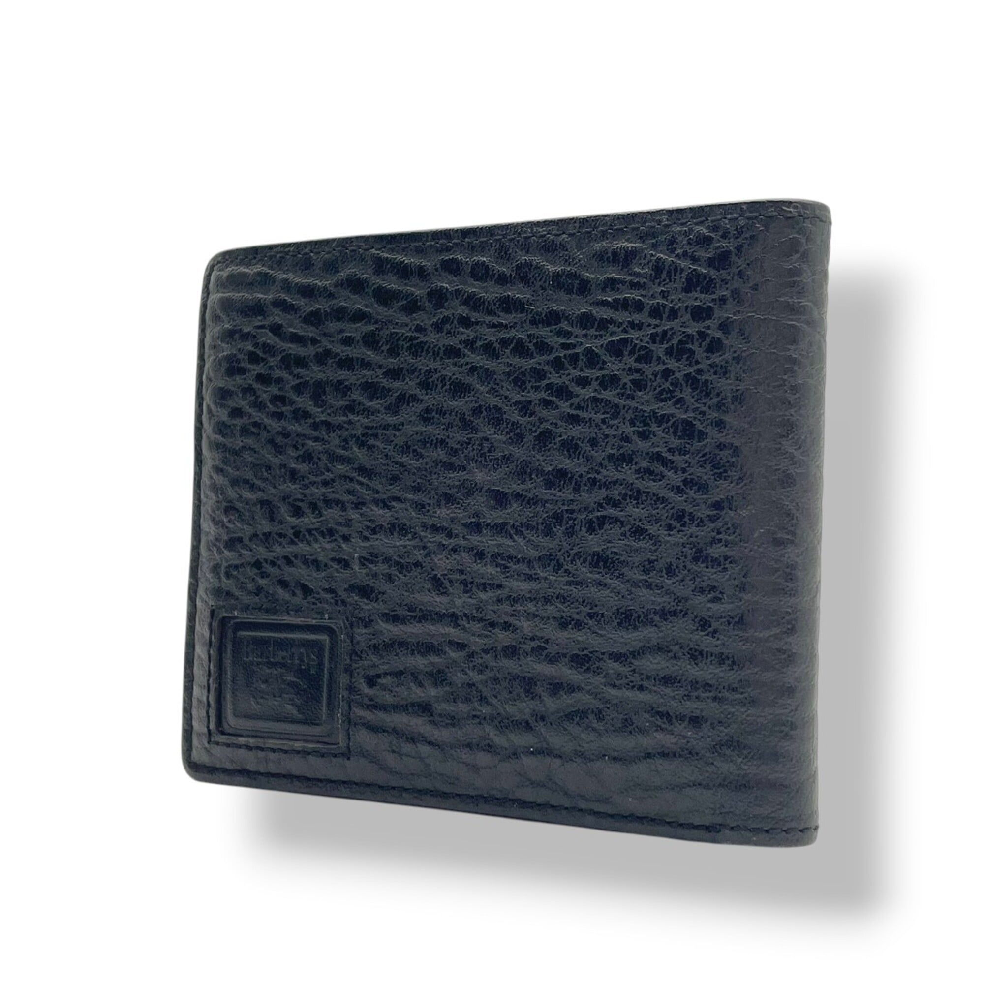 Burberry Black Leather Wallet (Bi-Fold) (Pre-Owned)