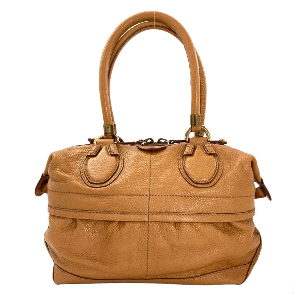 Tod's Brown Leather Handbag (Pre-Owned)