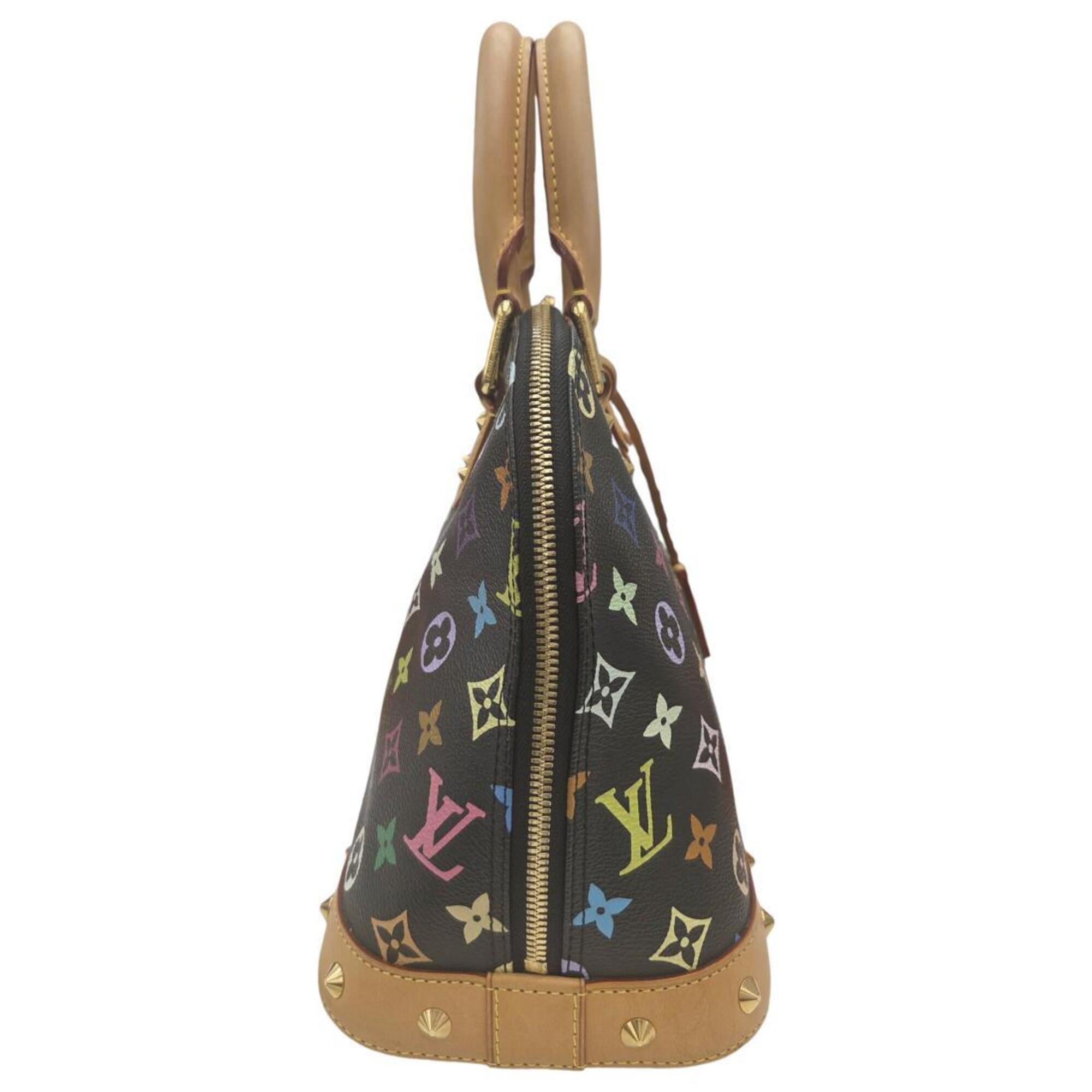 Louis Vuitton Multi-Color Noir Monogram Handbag (Pre-Owned)