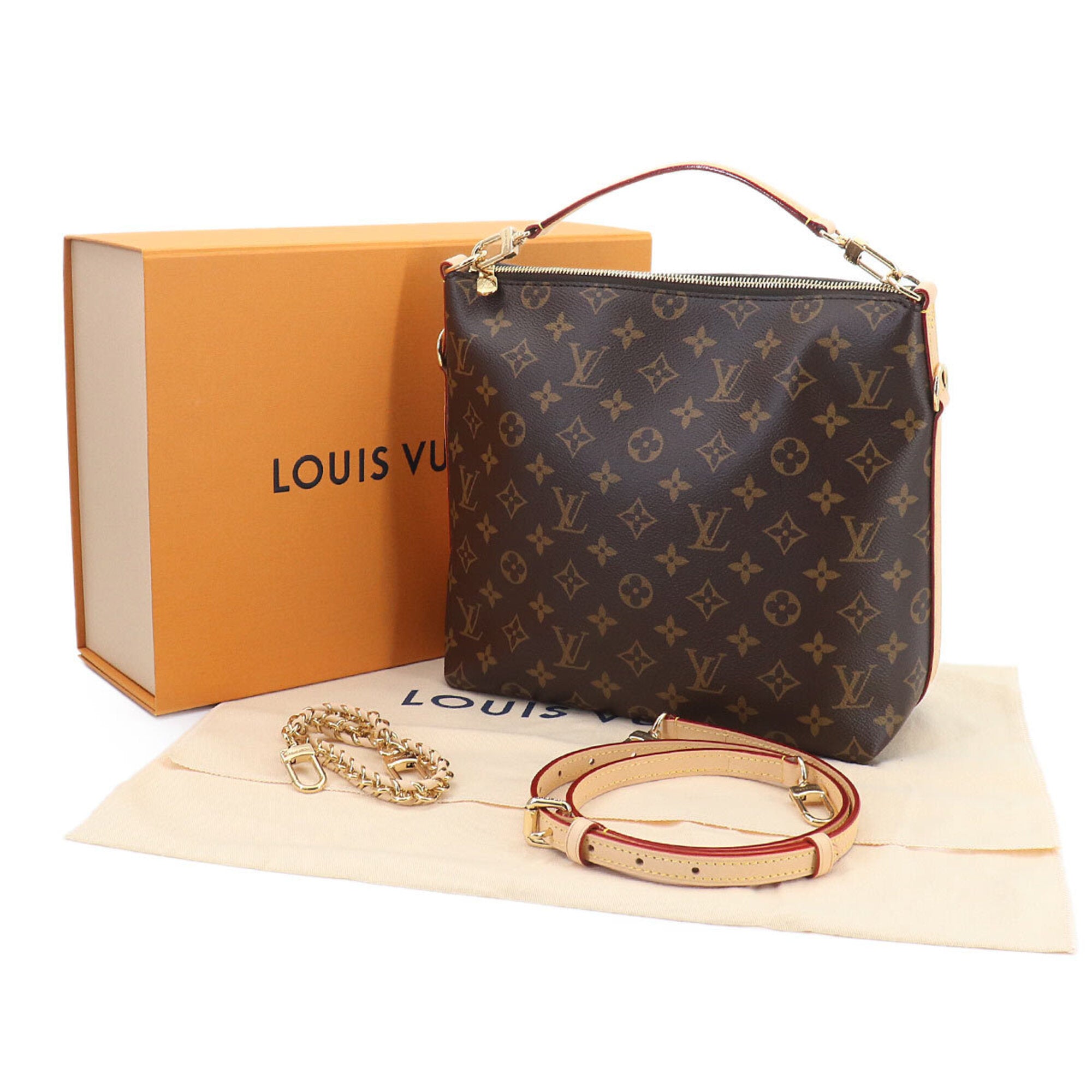Louis Vuitton Brown Monogram Monogram Handbag (Pre-Owned)