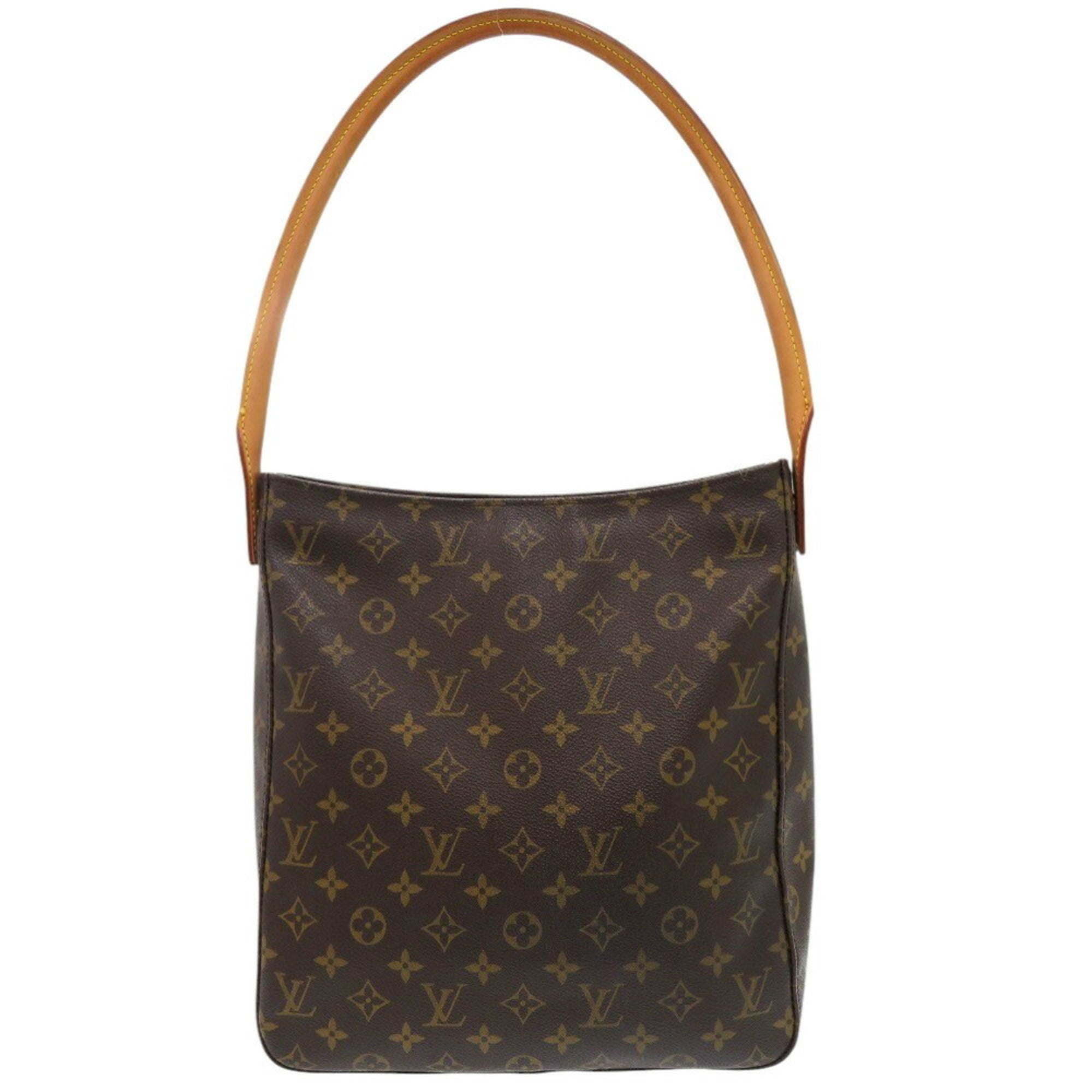 Louis Vuitton Brown Monogram Shoulder Bag (Pre-Owned)
