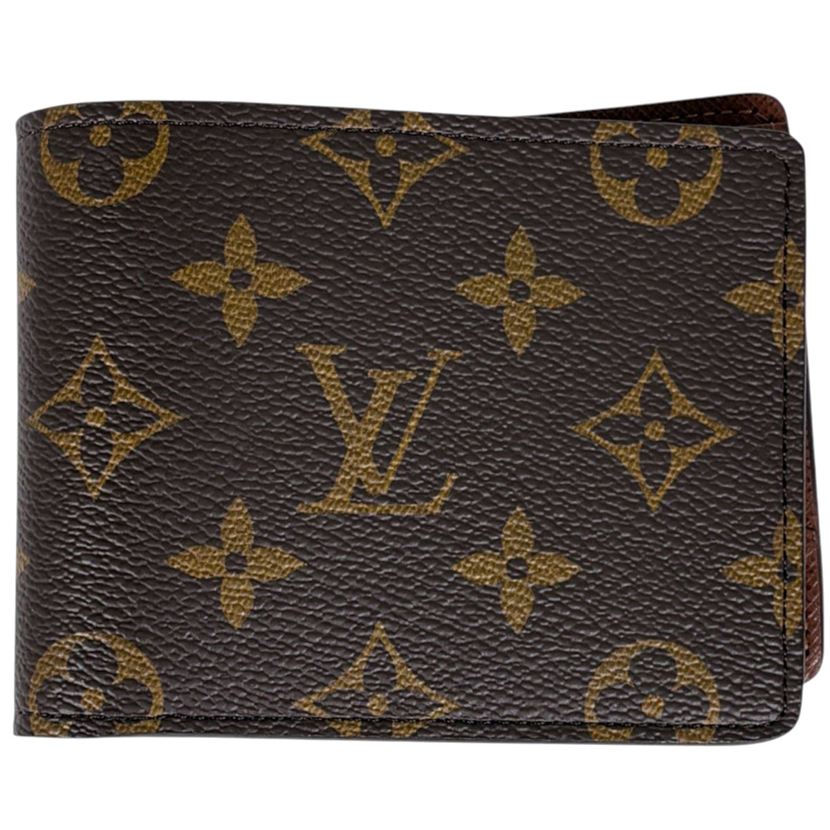 Louis Vuitton Brown Monogram Monogram Wallet (Bi-Fold) (Pre-Owned)