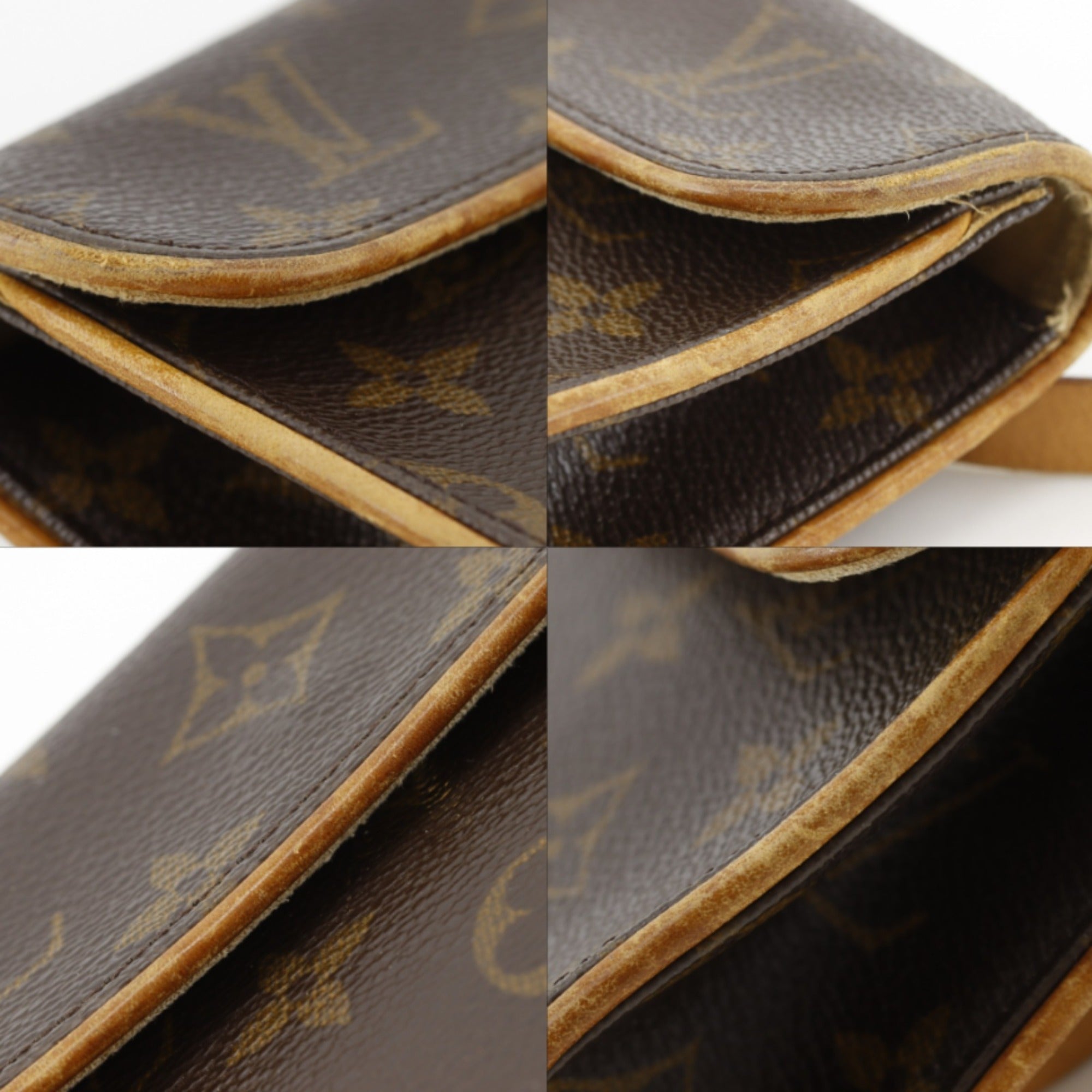 Louis Vuitton Brown Monogram Canvas Fanny Pack Pochette Pouch (Pre-Owned)