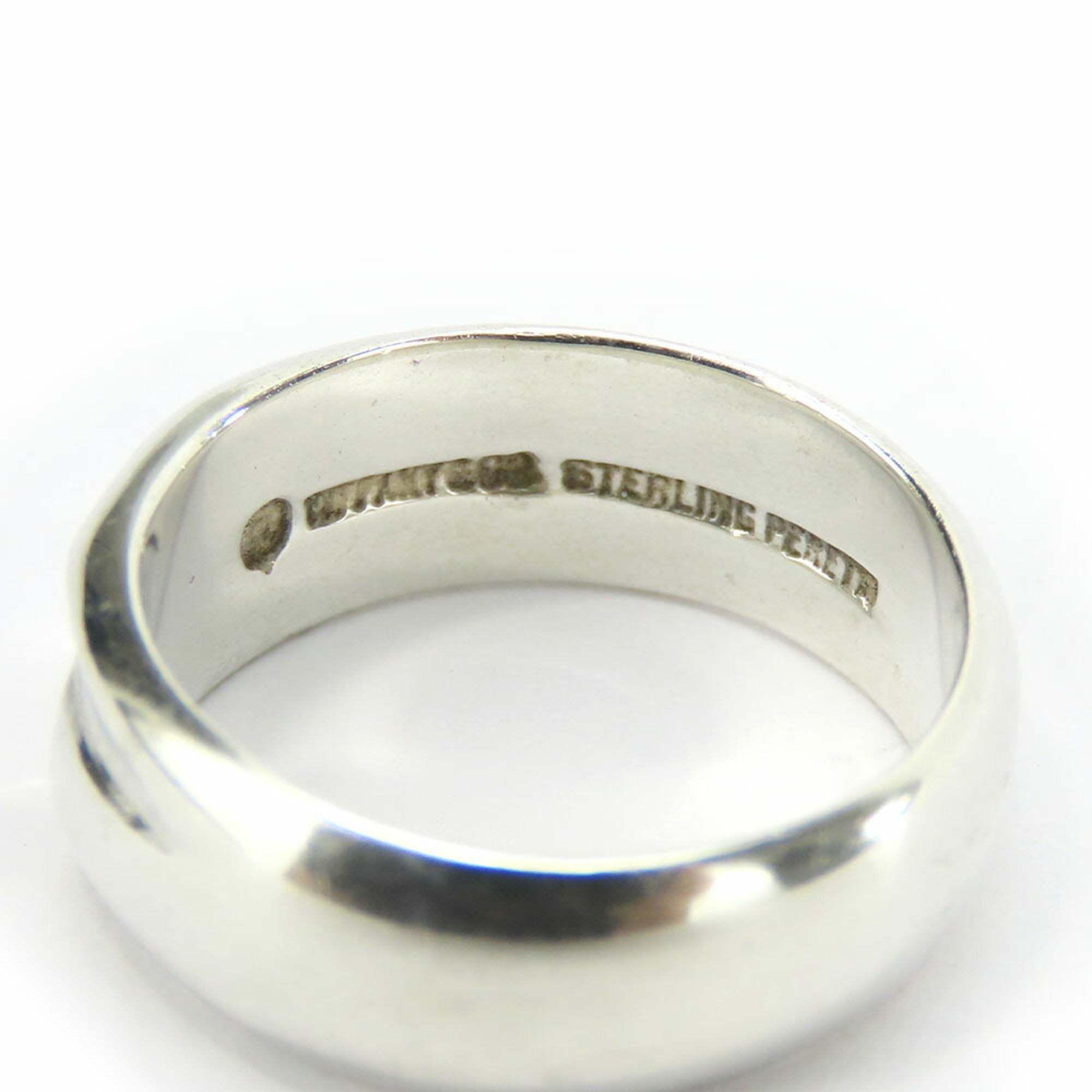 Tiffany Sterling Silver Band Ring (Pre-Owned)
