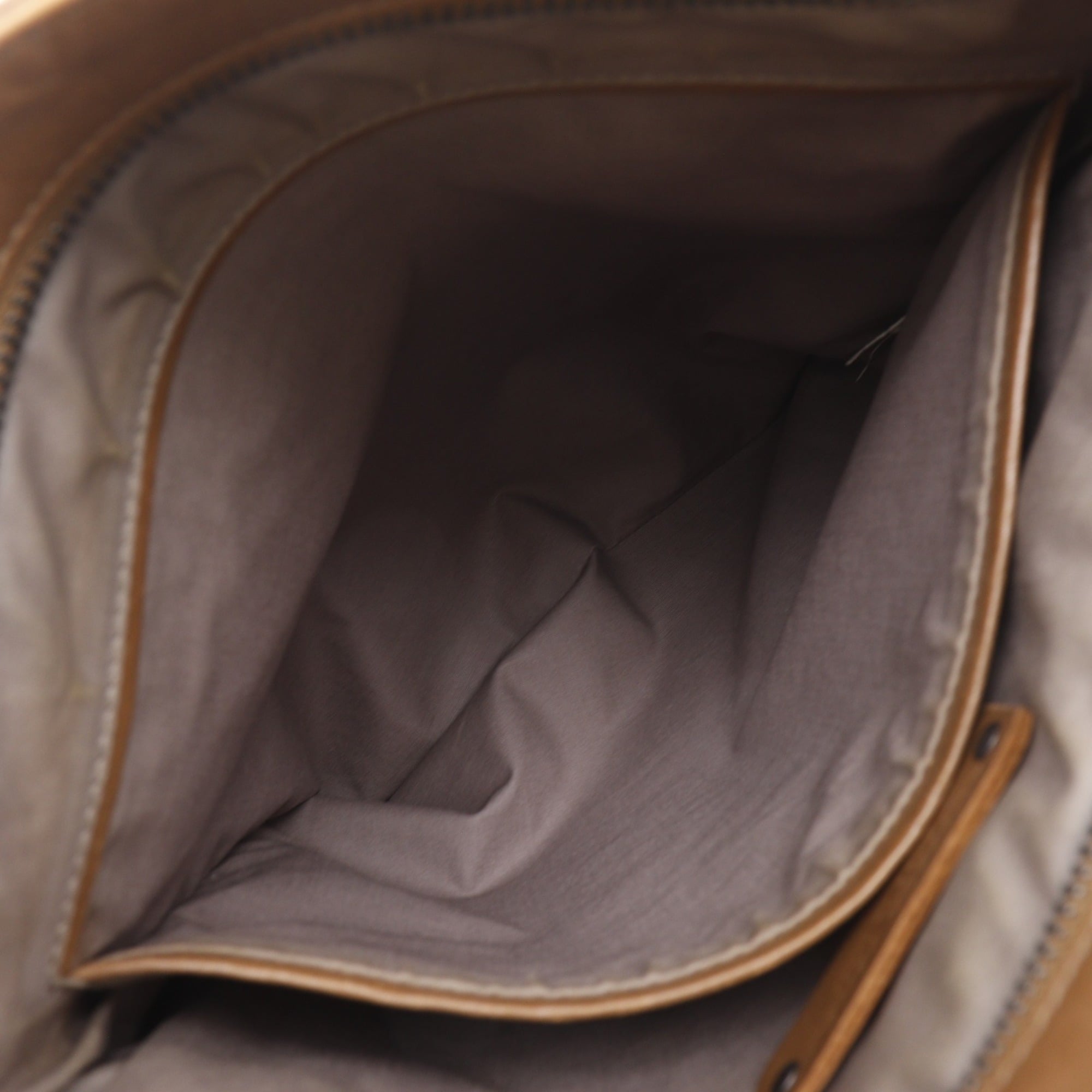 Bottega Veneta Intrecciato Brown Leather Shoulder Bag (Pre-Owned)