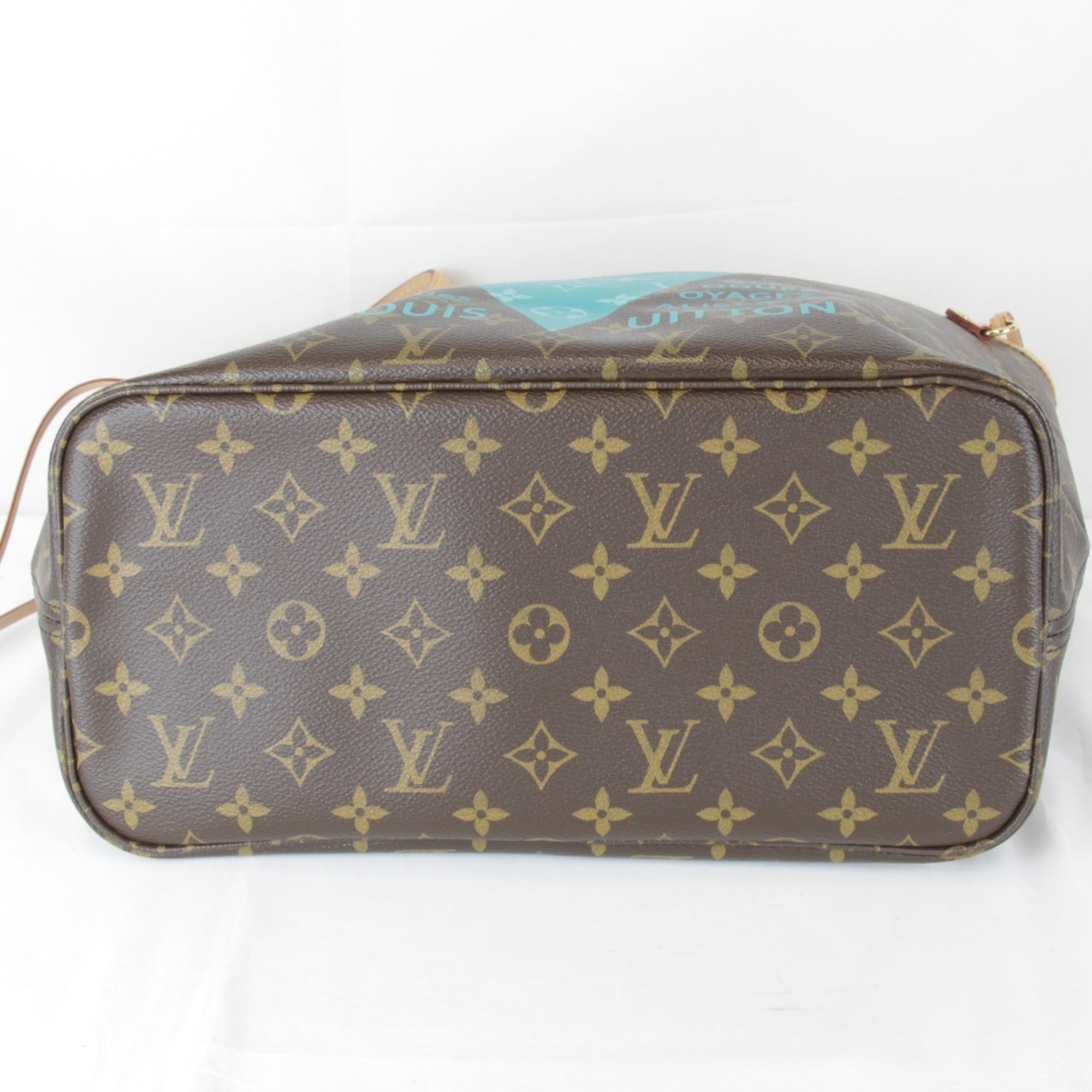 Louis Vuitton Brown Canvas Tote Bag (Pre-Owned)