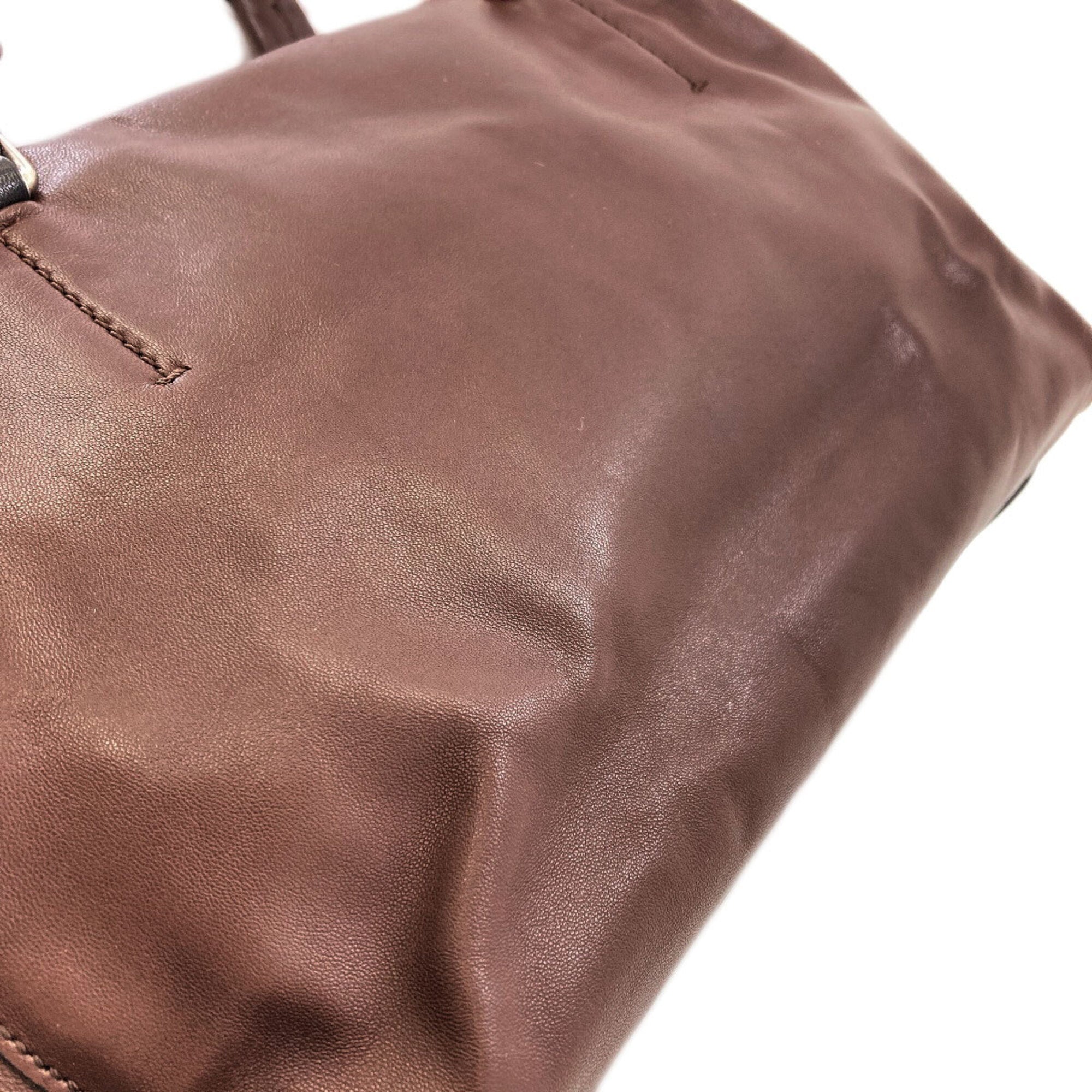Celine Brown Leather Handbag (Pre-Owned)