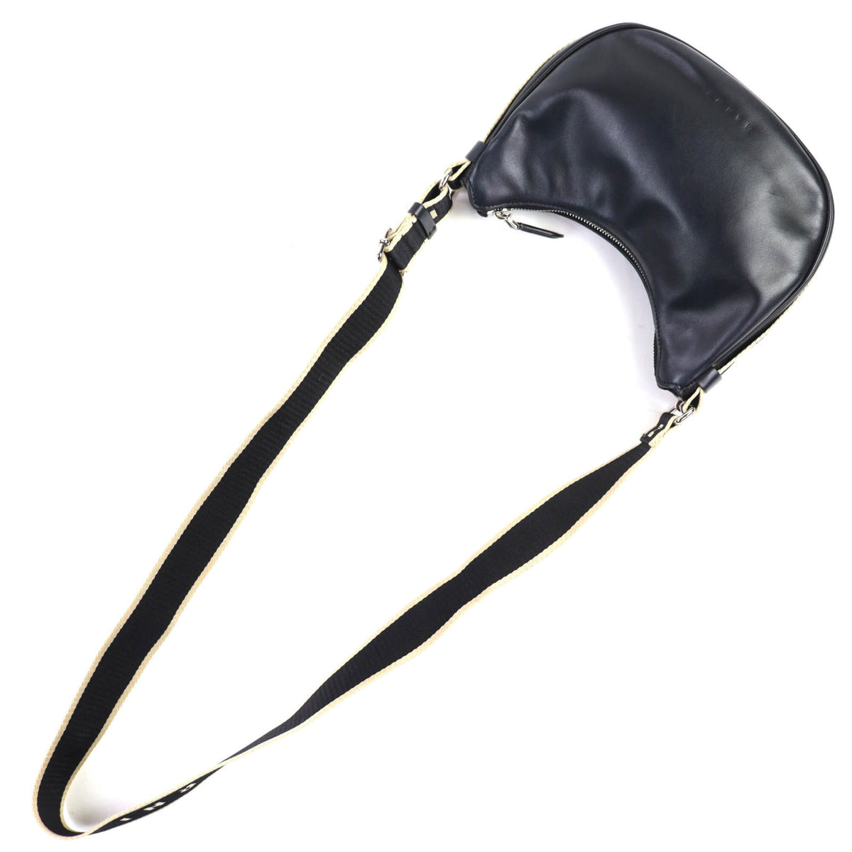 Marni Black Leather Shoulder Bag (Pre-Owned)