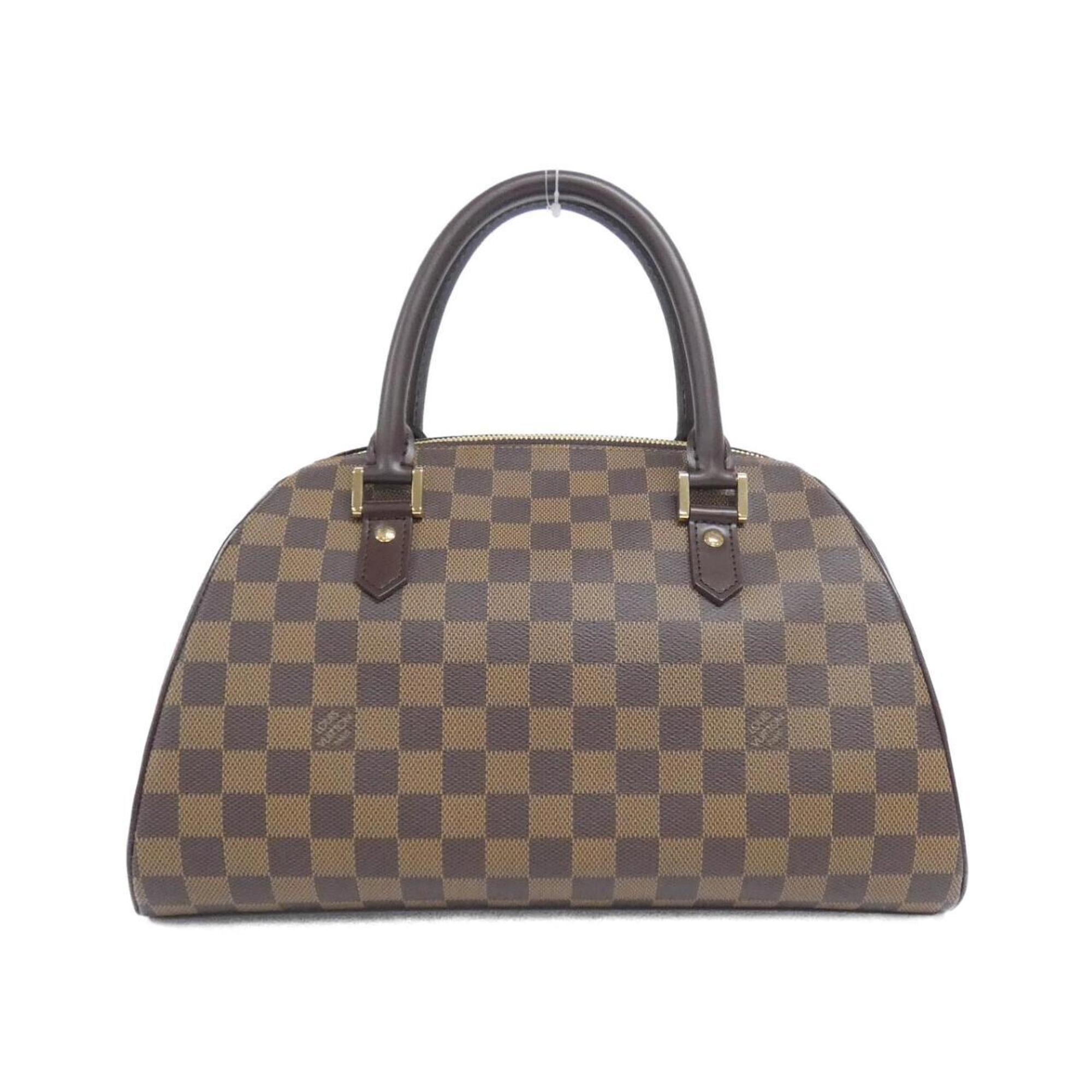 Louis Vuitton Brown Coated Canvas Handbag (Pre-Owned)