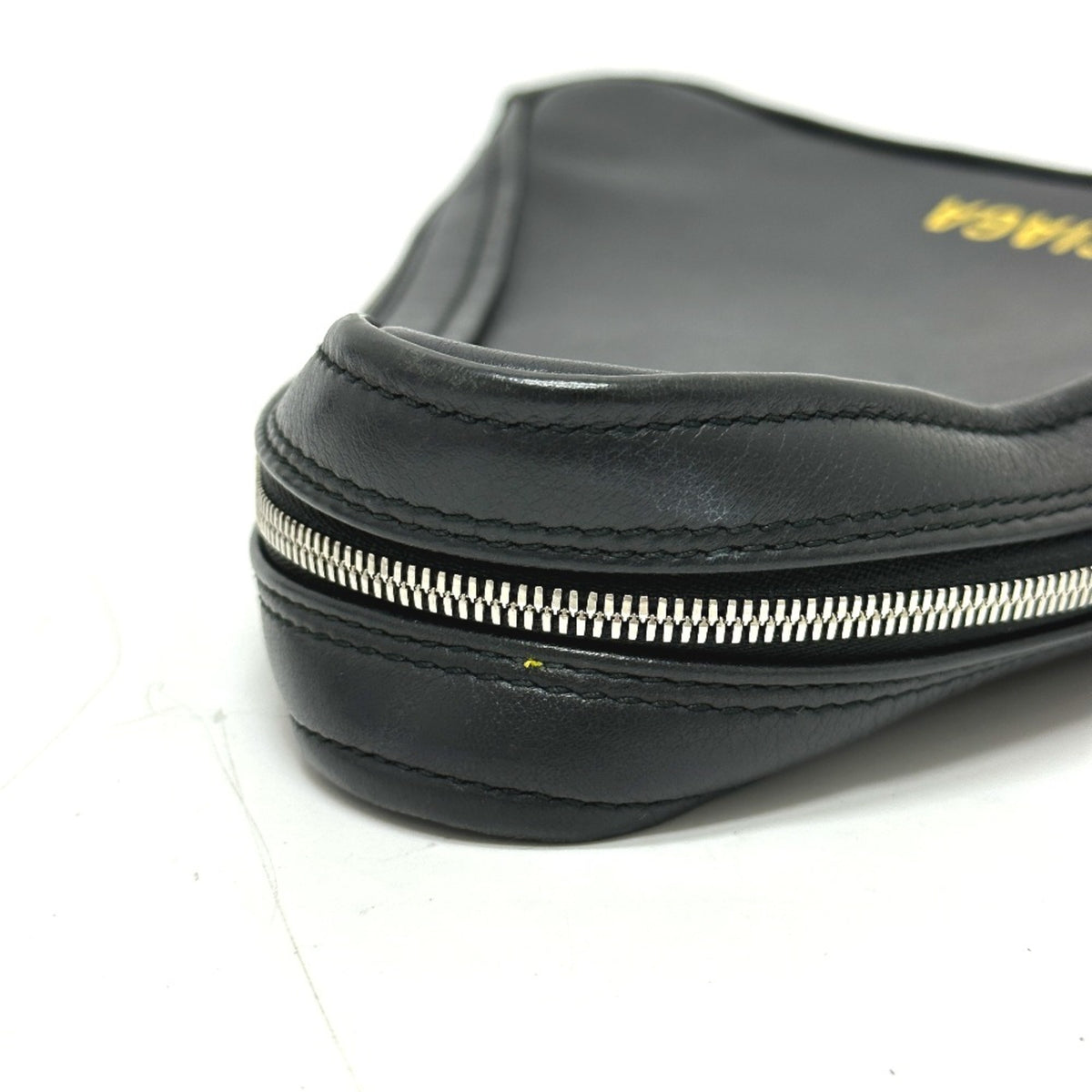 Balenciaga Black Leather Pouch (Pre-Owned)
