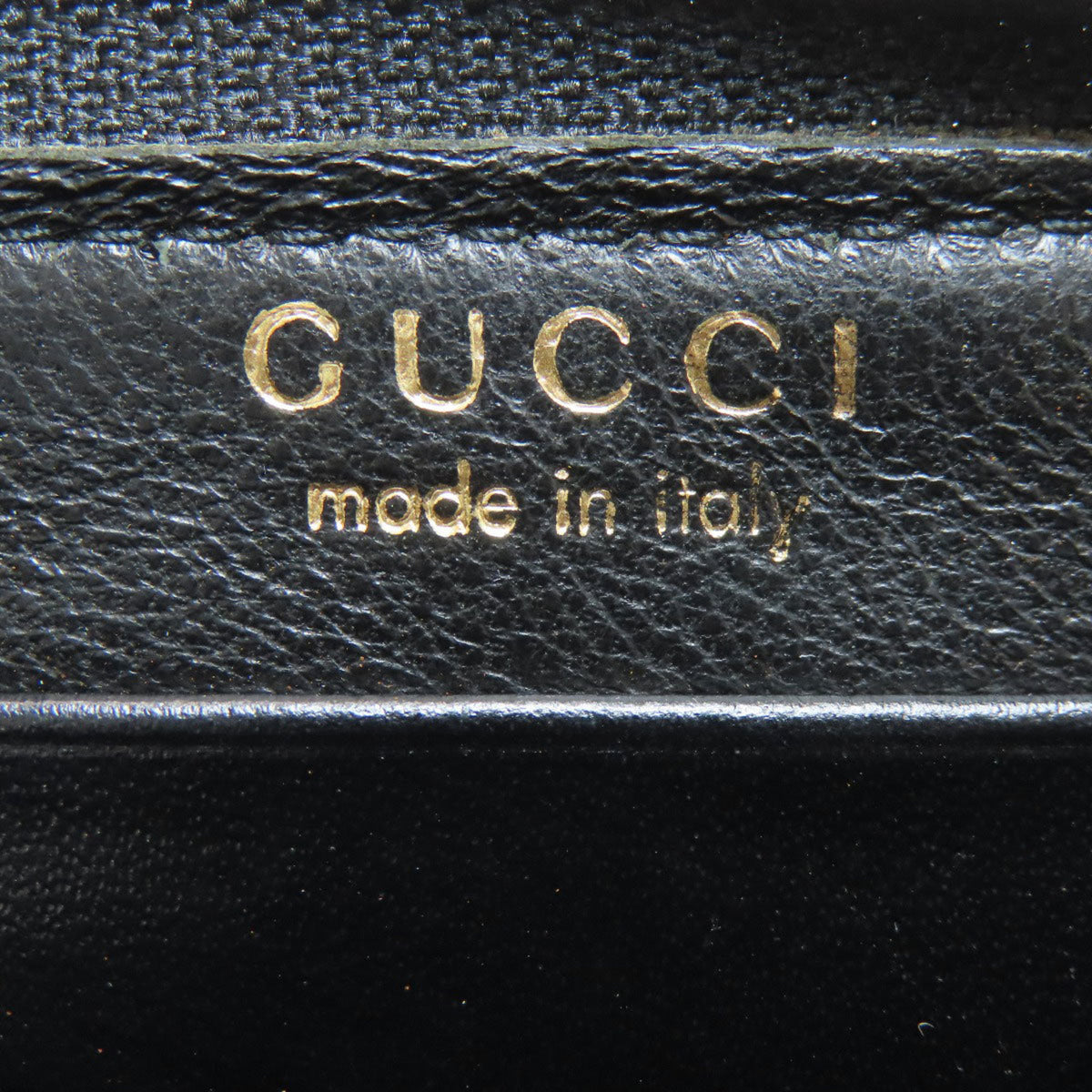 Gucci Black Leather Coin Purse/Coin Case (Pre-Owned)