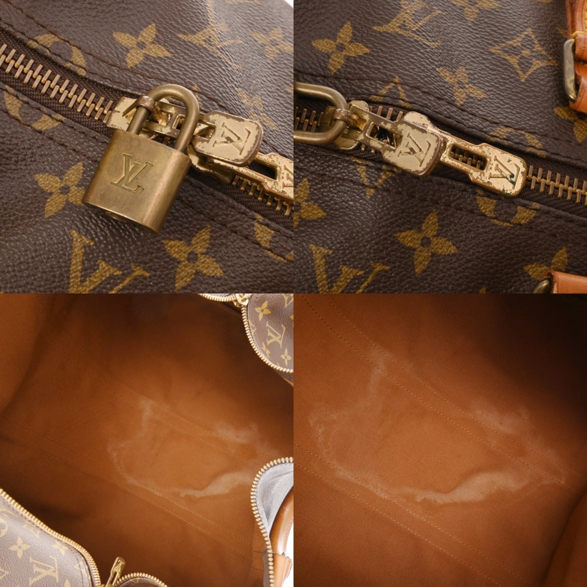 Louis Vuitton Brown Monogram Monogram Boston Bag (Pre-Owned)