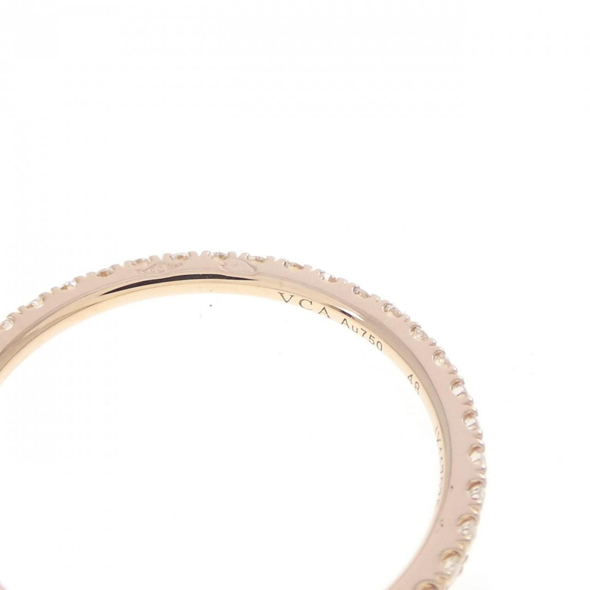 Van Cleef & Arpels Pink Gold (18K) Band Ring (Pre-Owned)