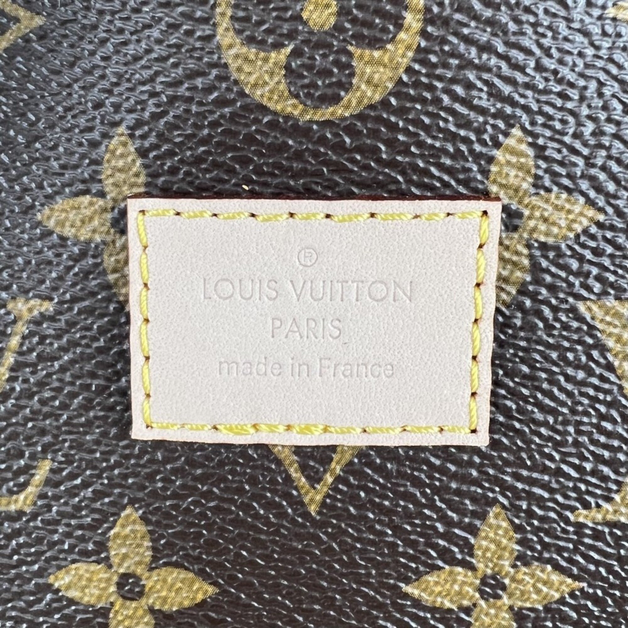 Louis Vuitton Brown Monogram Canvas Handbag Shoulder Bag (Pre-Owned)