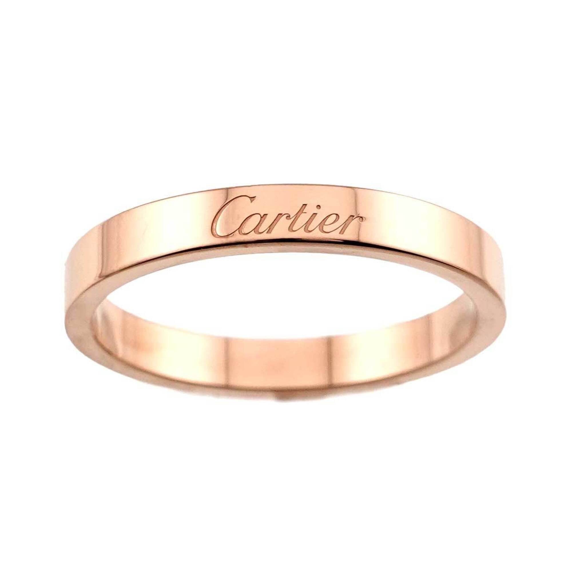Cartier Pink Gold (18K) Band Ring (Pre-Owned)
