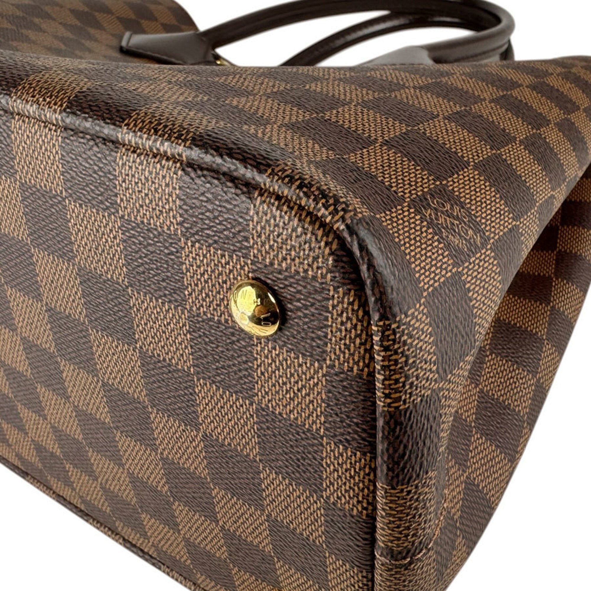 Louis Vuitton Brown Damier Canvas Damier Canvas Handbag (Pre-Owned)