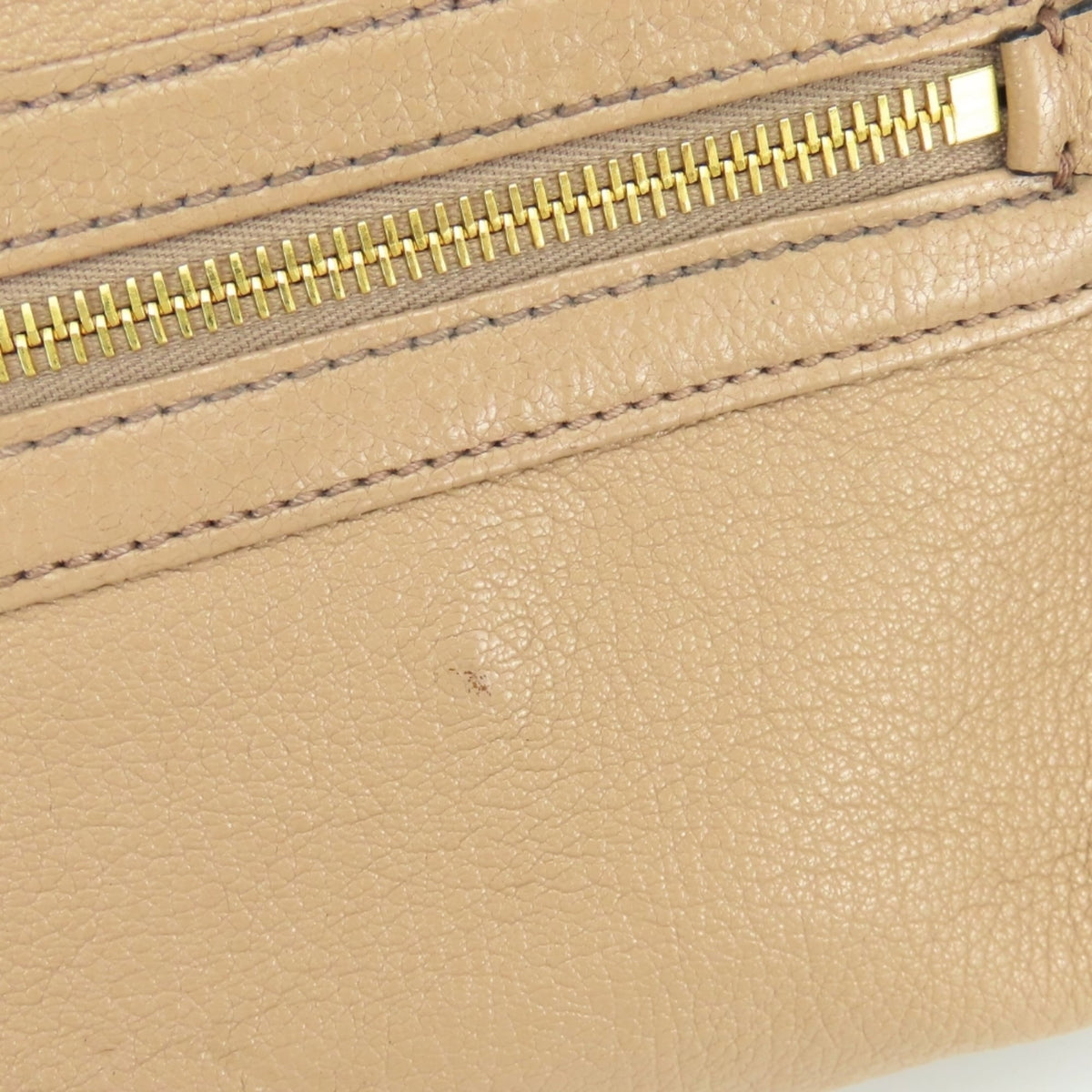 Miu Miu Pink Beige Leather Handbag (Pre-Owned)