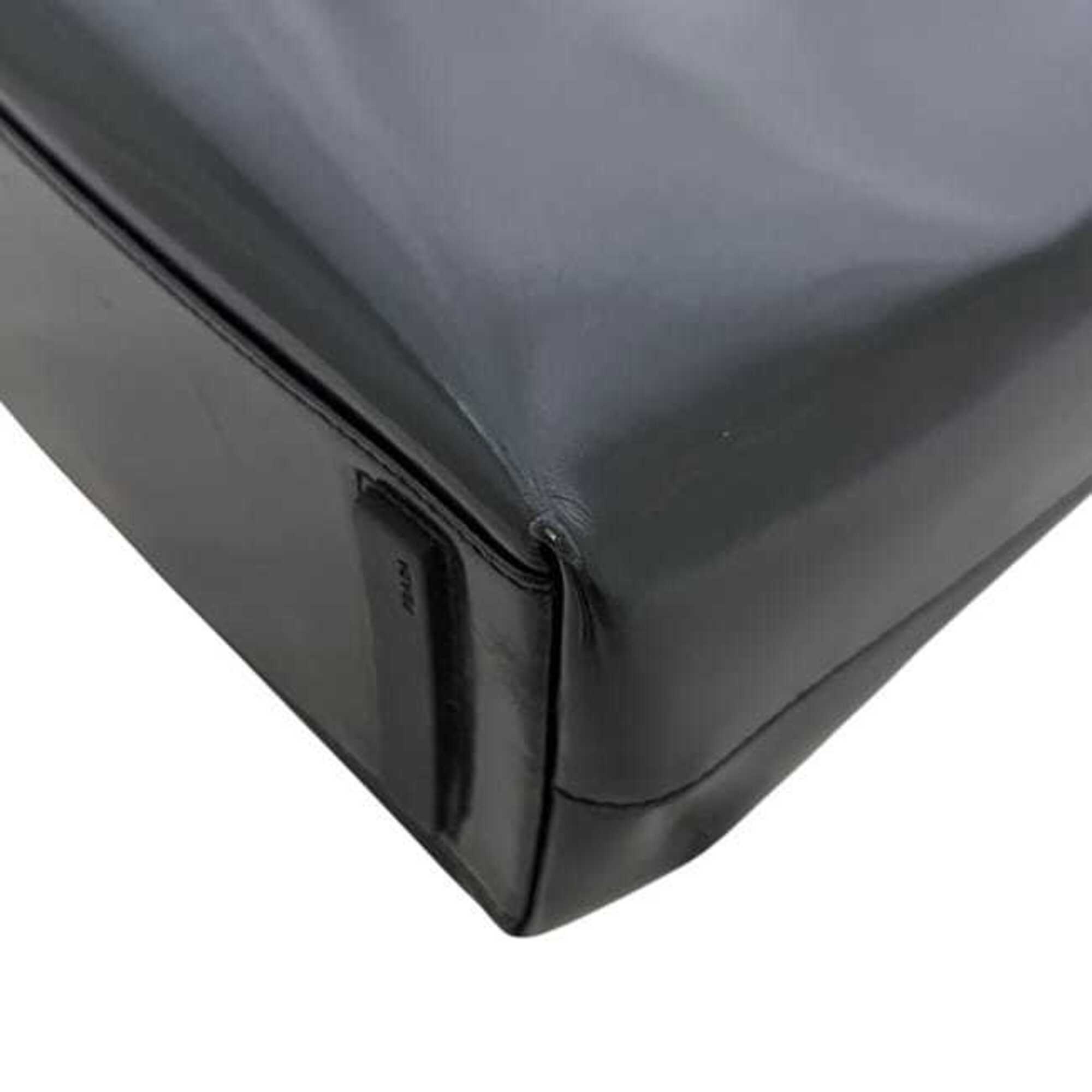 Prada Black Nero Leather Handbag Tote Bag (Pre-Owned)