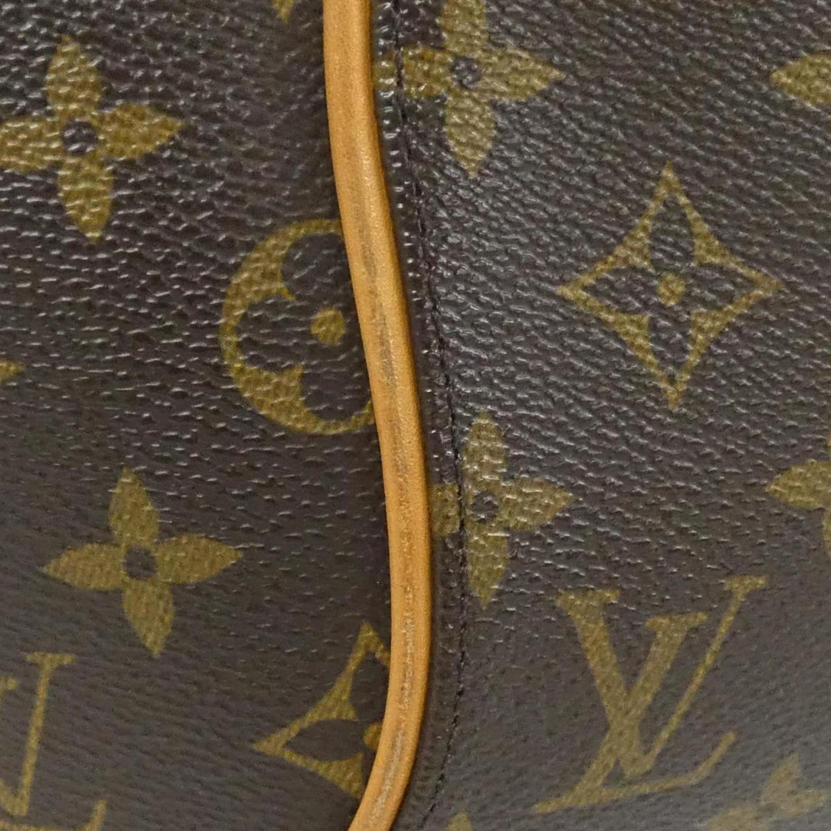 Louis Vuitton Monogram Eclipse Marron Coated Canvas Handbag (Pre-Owned)