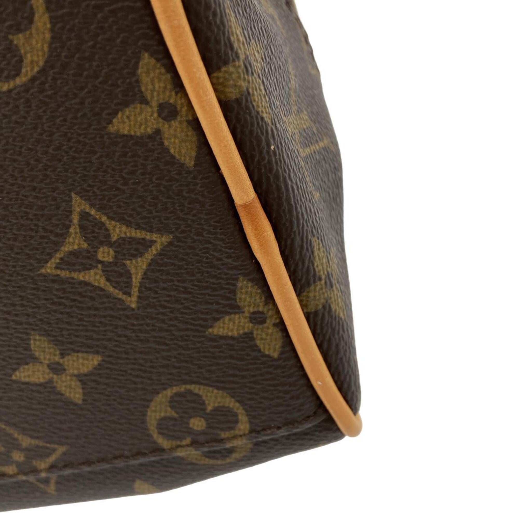 Louis Vuitton Brown Coated Canvas Handbag (Pre-Owned)