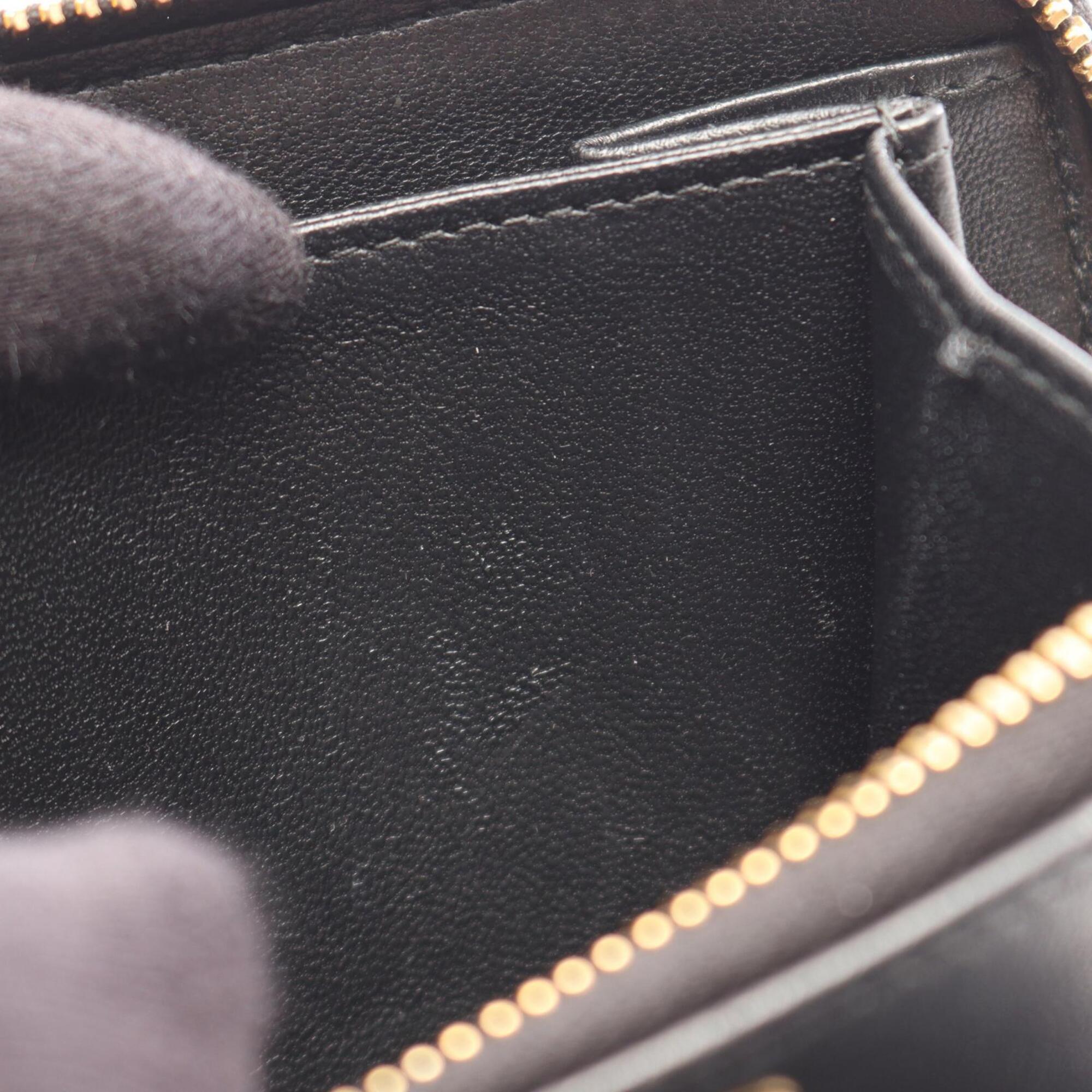 Miu Miu Matelasse Black Leather Wallet (Bi-Fold) (Pre-Owned)