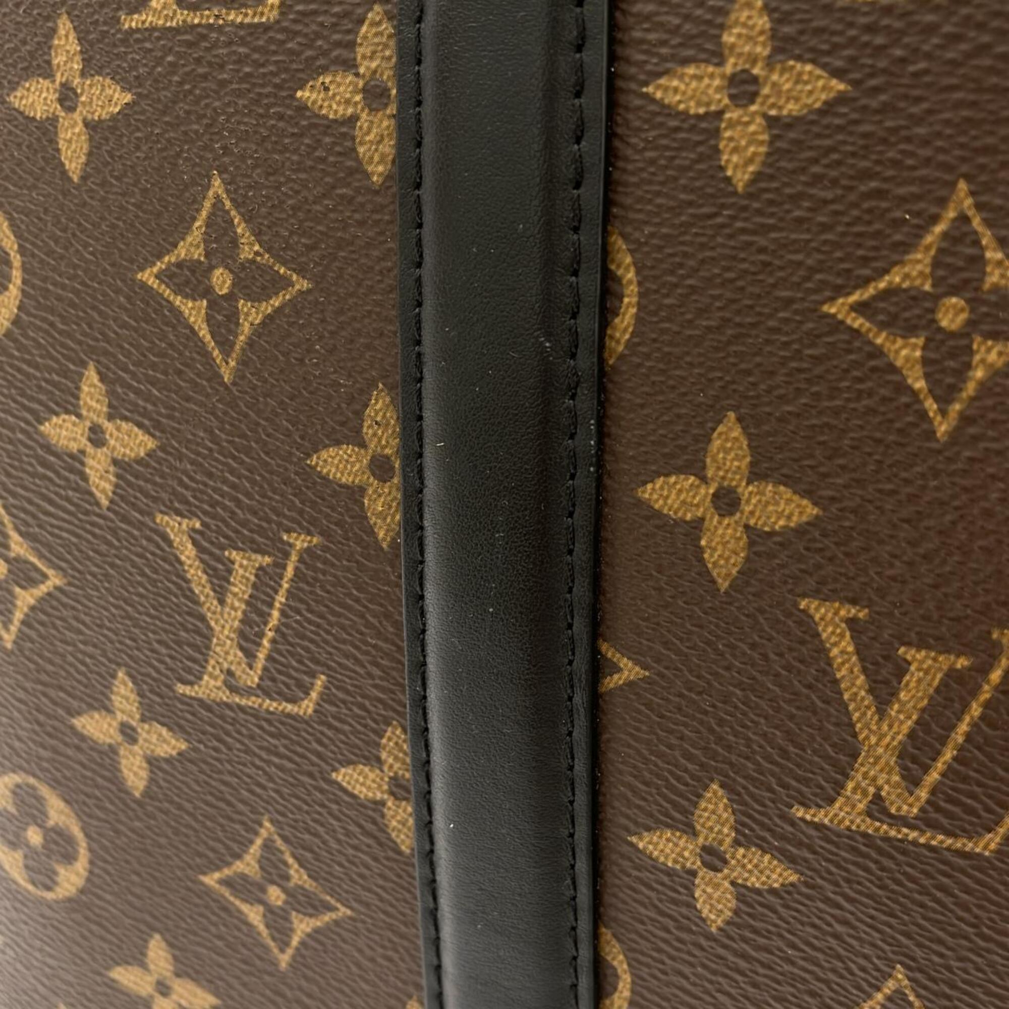 Louis Vuitton Marron Coated Canvas Handbag (Pre-Owned)