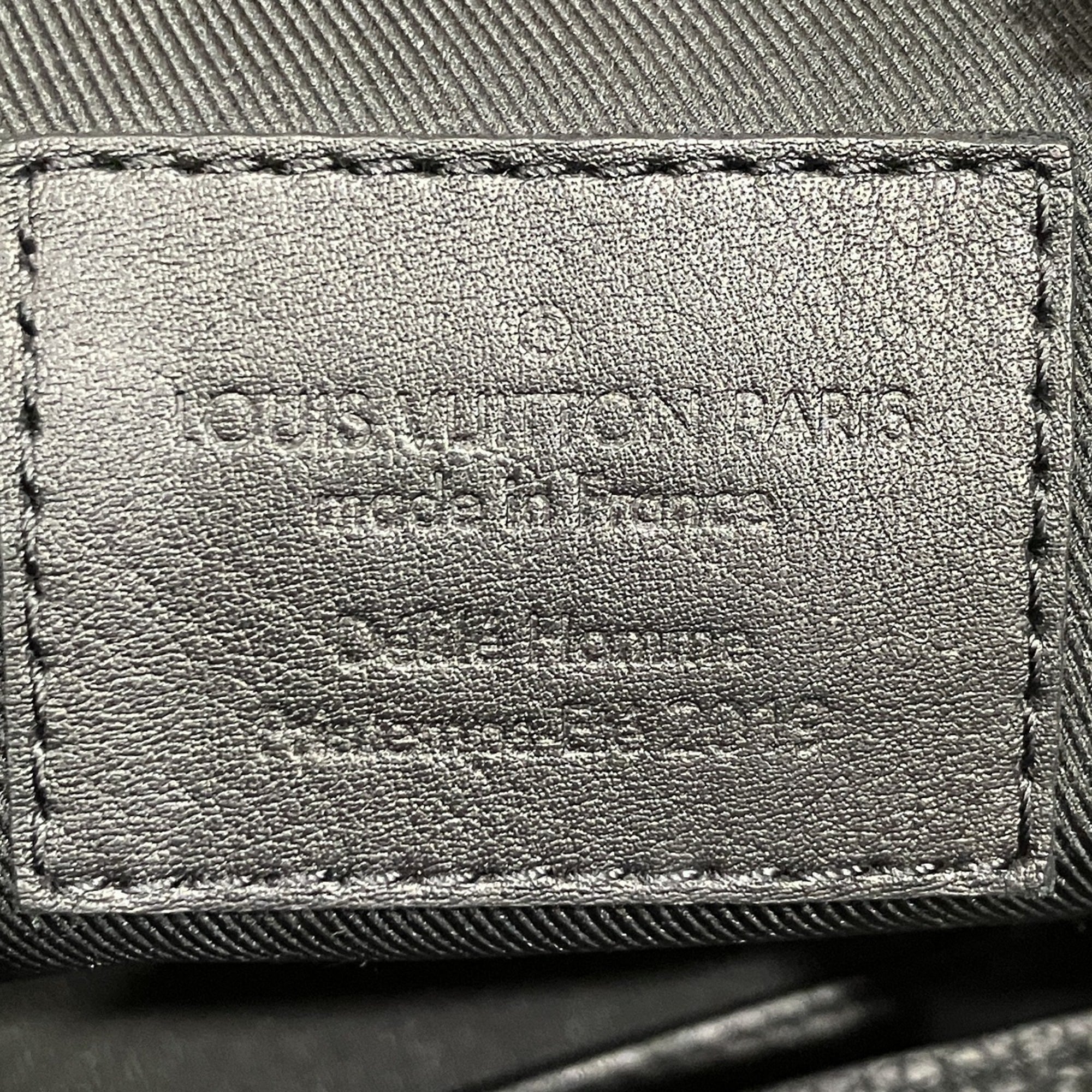Louis Vuitton Monogram Noir Leather Shoulder Bag (Pre-Owned)