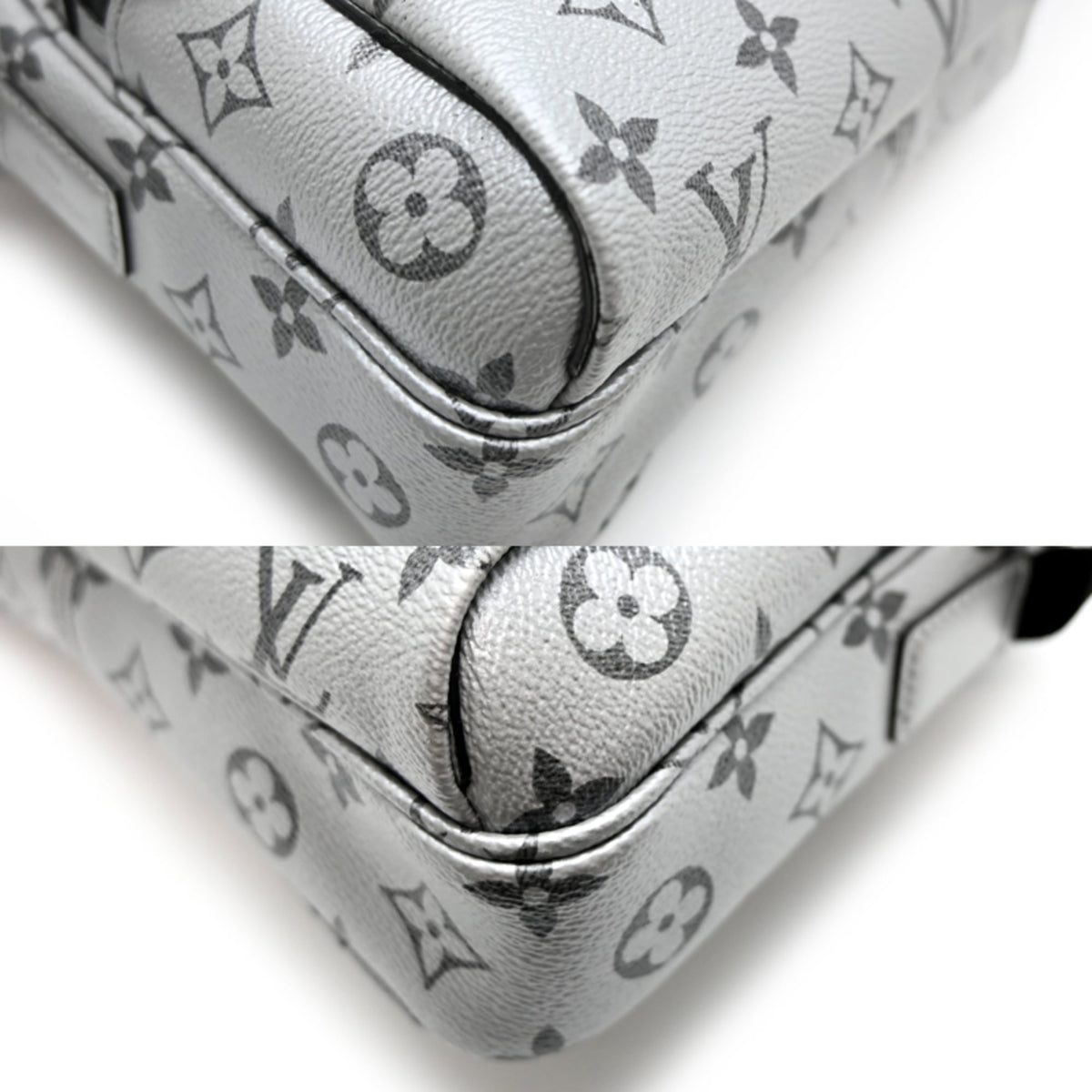 Louis Vuitton Silver Monogram Shoulder Bag (Pre-Owned)