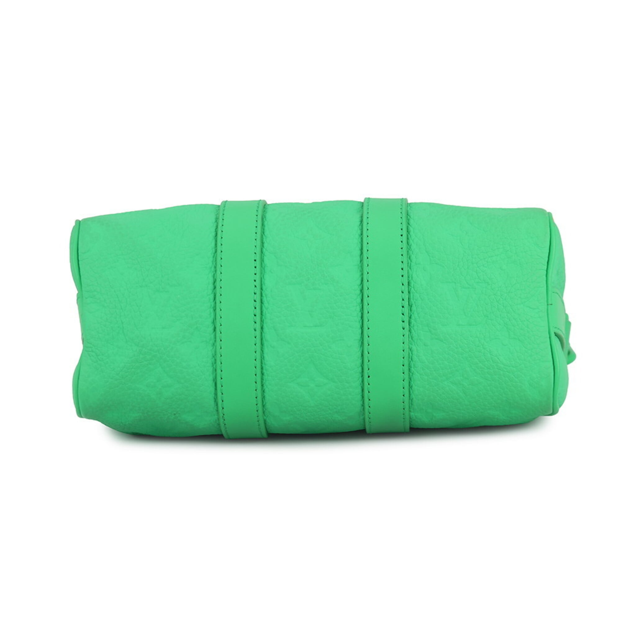 Louis Vuitton Monogram Green Monogram Leather Handbag Shoulder Bag (Pre-Owned)