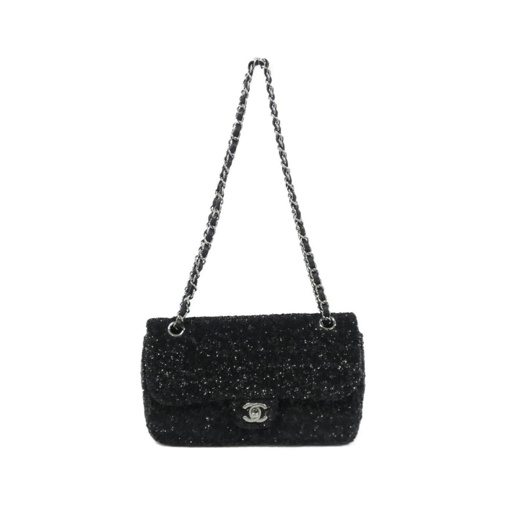 Chanel Black Spangles Shoulder Bag (Pre-Owned)