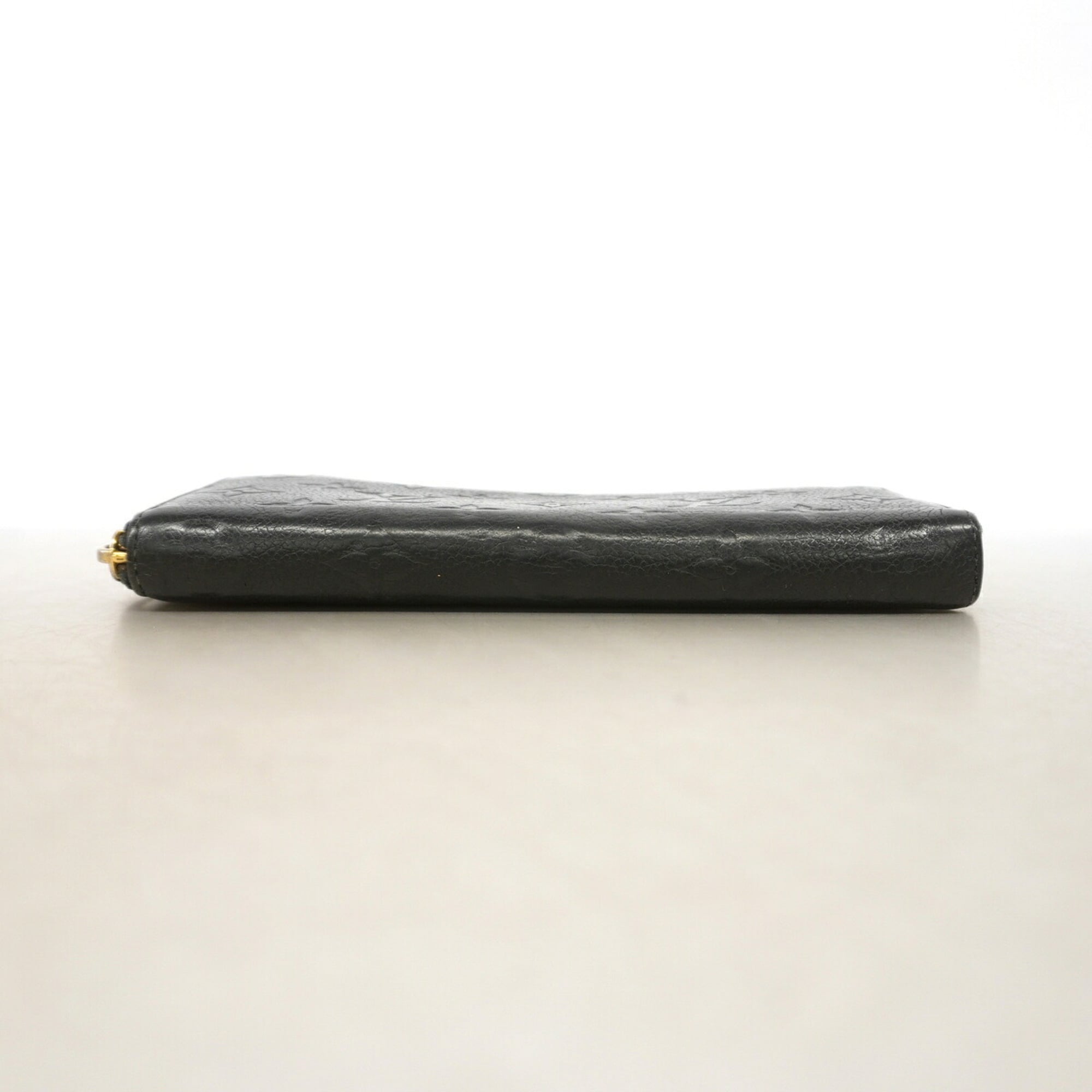 Louis Vuitton Noir Long Wallet (Bi-Fold) (Pre-Owned)